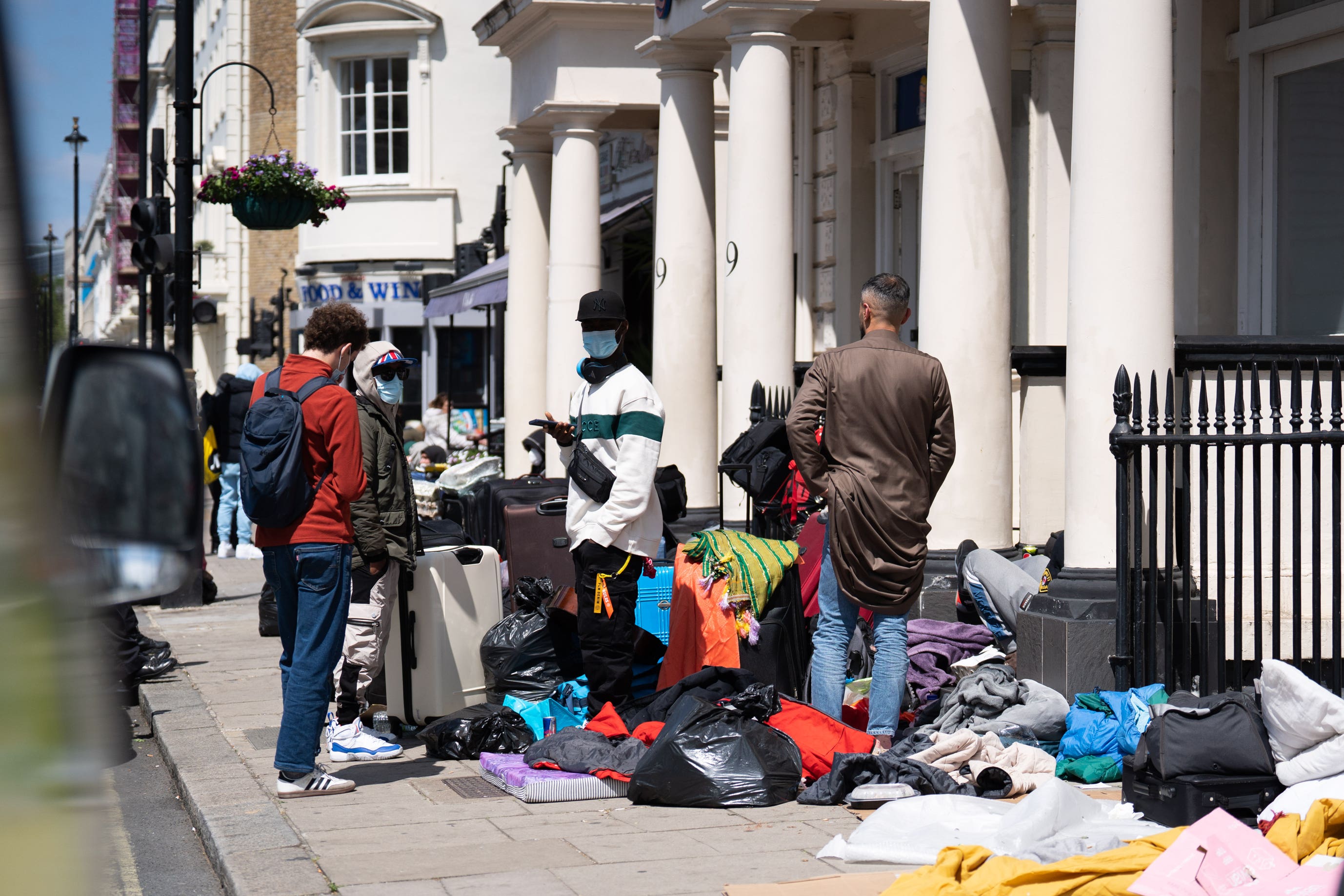 Migrant hotels are costing the Home Office around £8m per day according to the department’s accounts (James Manning/PA)