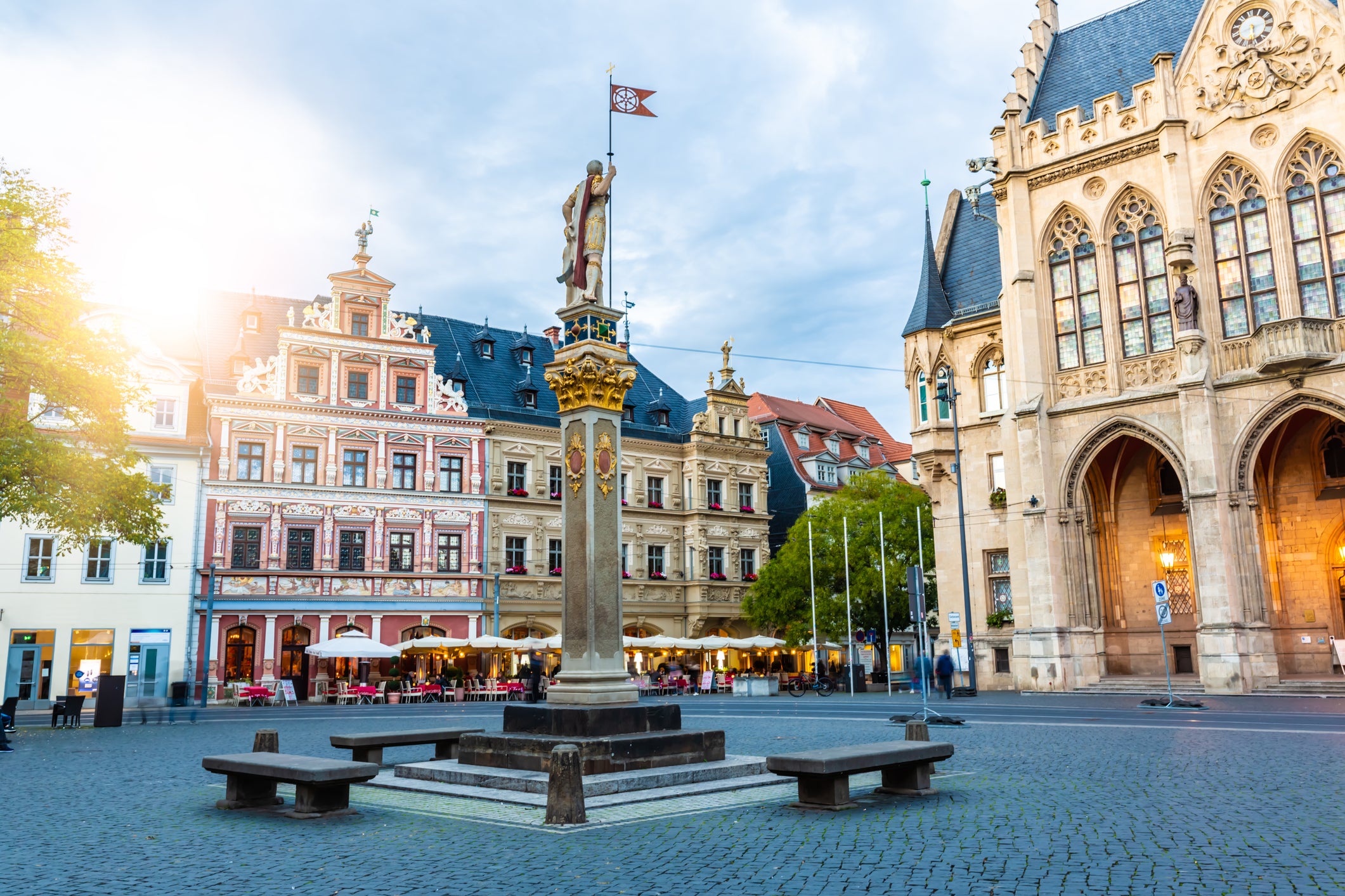 The medieval historic centre of Erfurt, Germany, provides a snapshot of the local Jewish community