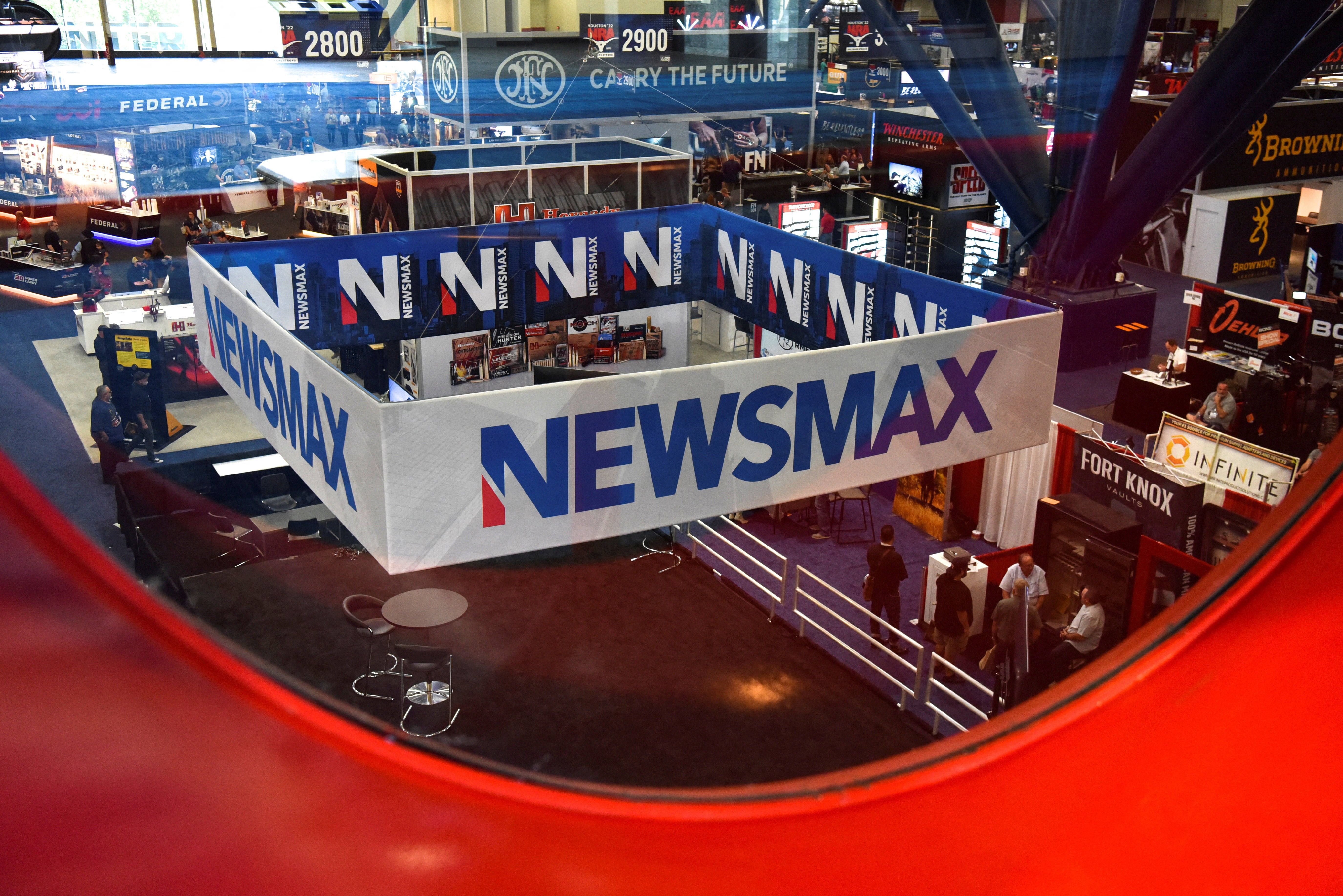 A Newsmax broadcast engineer is accused of sexually harassing his underling, as well as female guests appearing on the network.