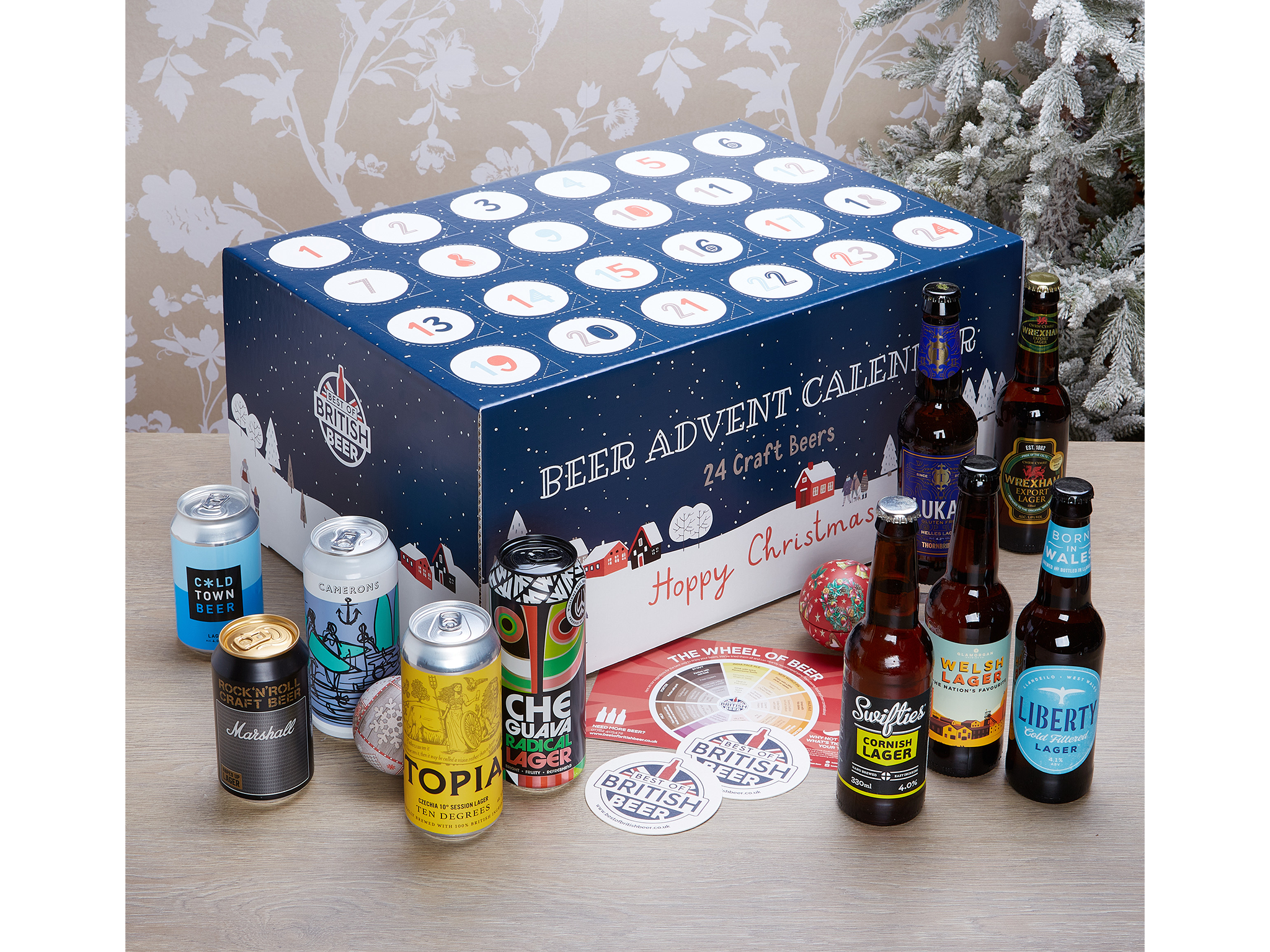 Best of British Beer lager advent calendar