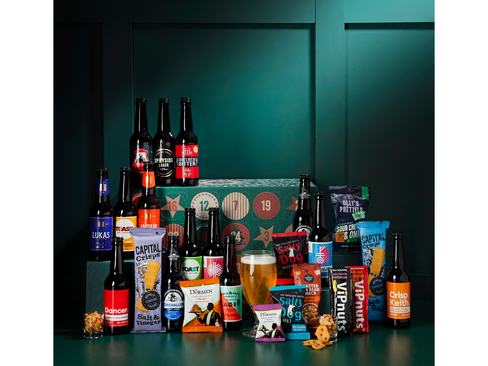 John Lewis beer and snacks advent calendar