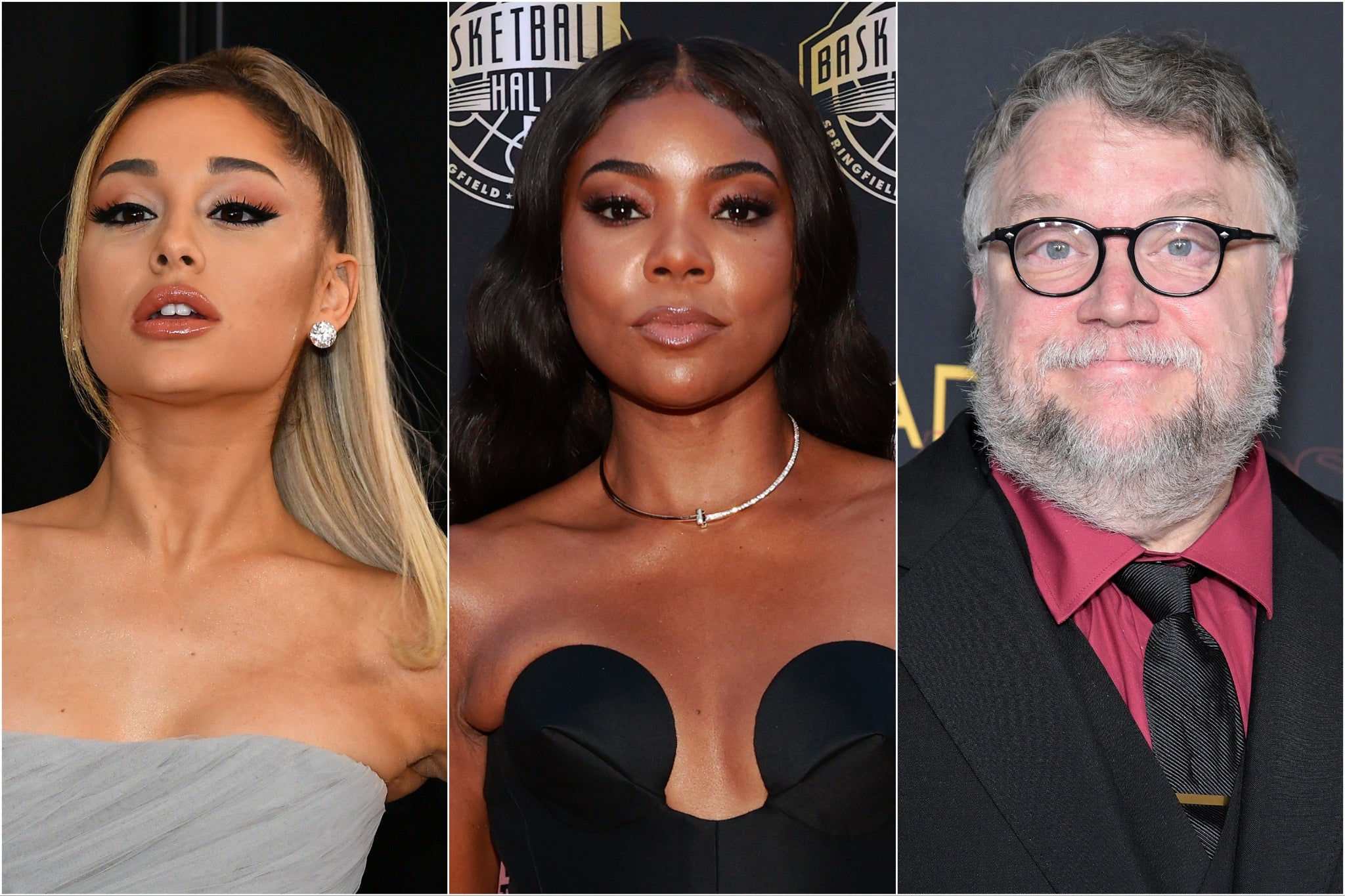 Ariana Grande, Gabrielle Union and Guillermo del Toro