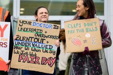 NHS pays doctor £7,900 to cover striking colleagues