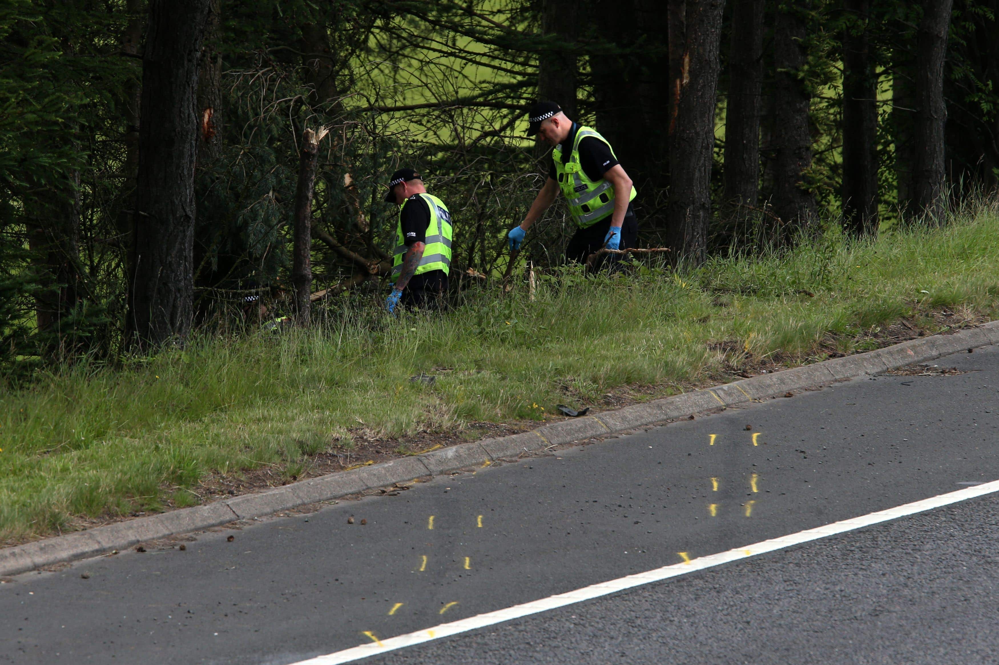 John Yuill and Lamara Bell died in the crash in July 2015 (PA)