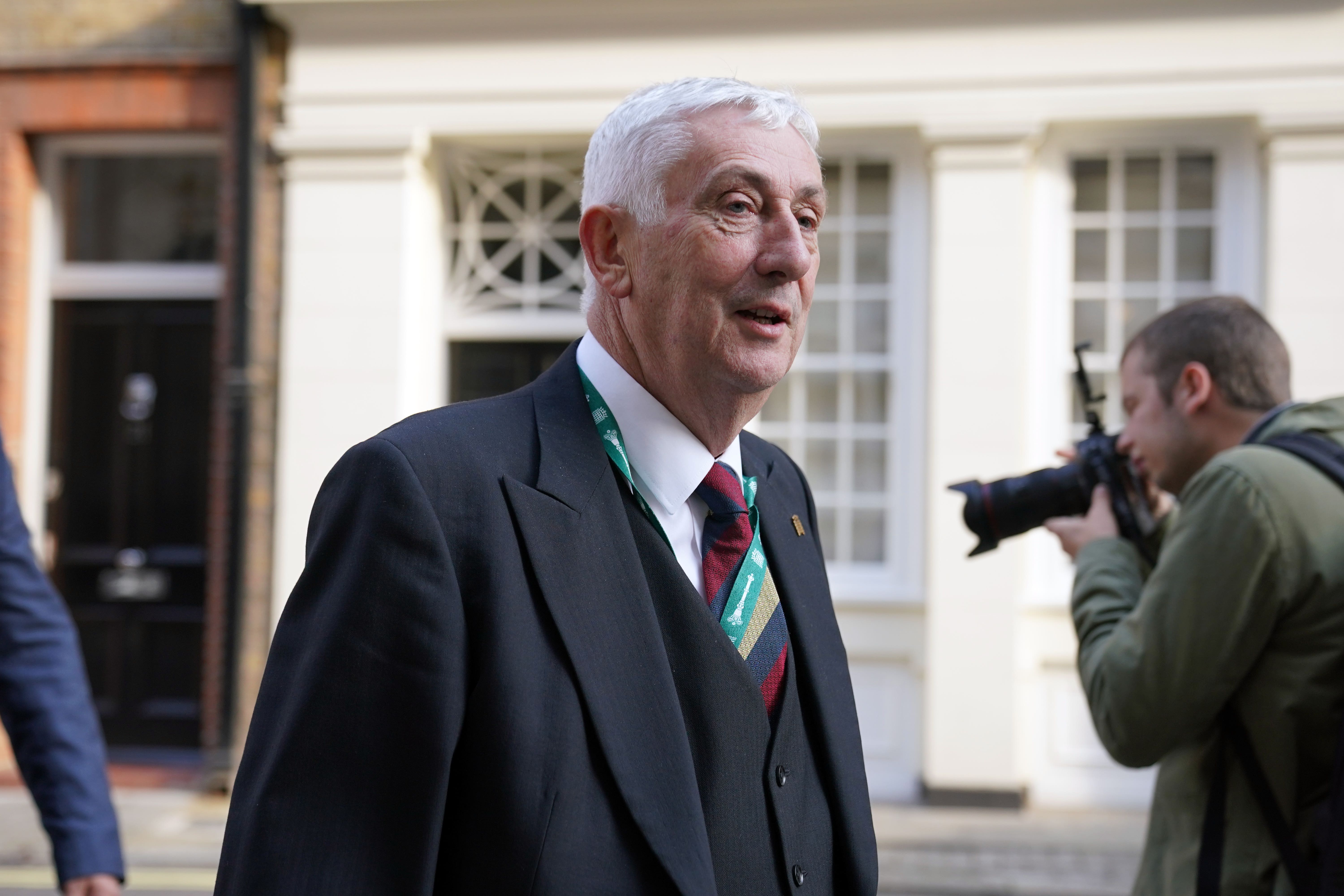 Commons speaker Lindsay Hoyle said MPs had to turn down the ‘heat’