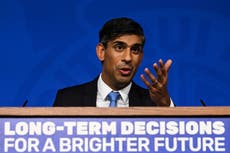 UK leader Rishi Sunak delays ban on new gas and diesel cars by 5 years in contentious climate shift