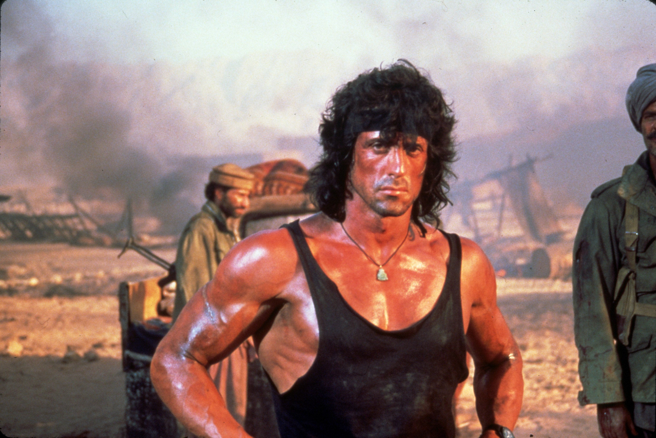 In ‘Rambo’ (1987): the actor revealed he was ‘11th choice’ to play the lone wolf