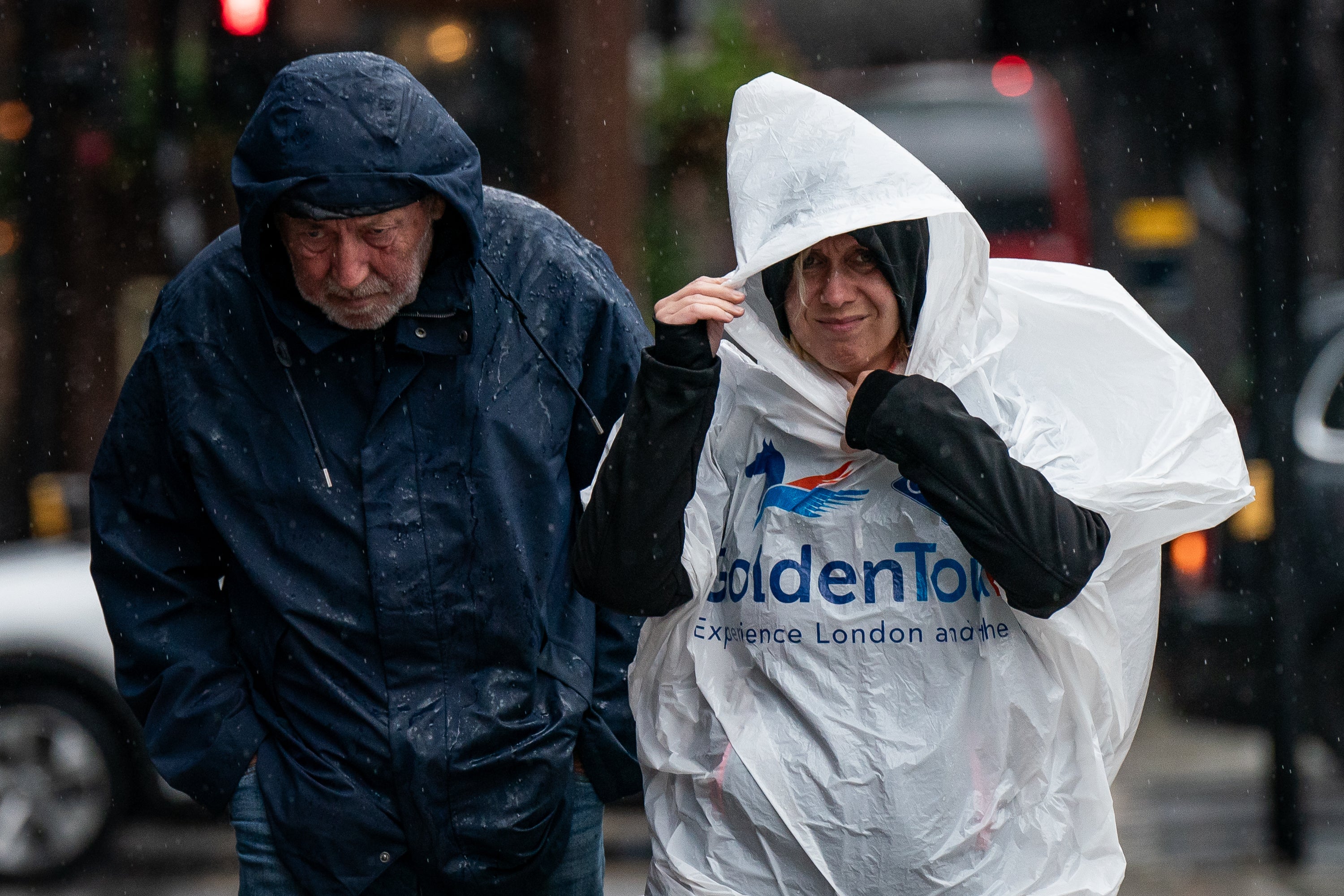 The Met Office has warned of ‘unsettled conditions’ in the coming days