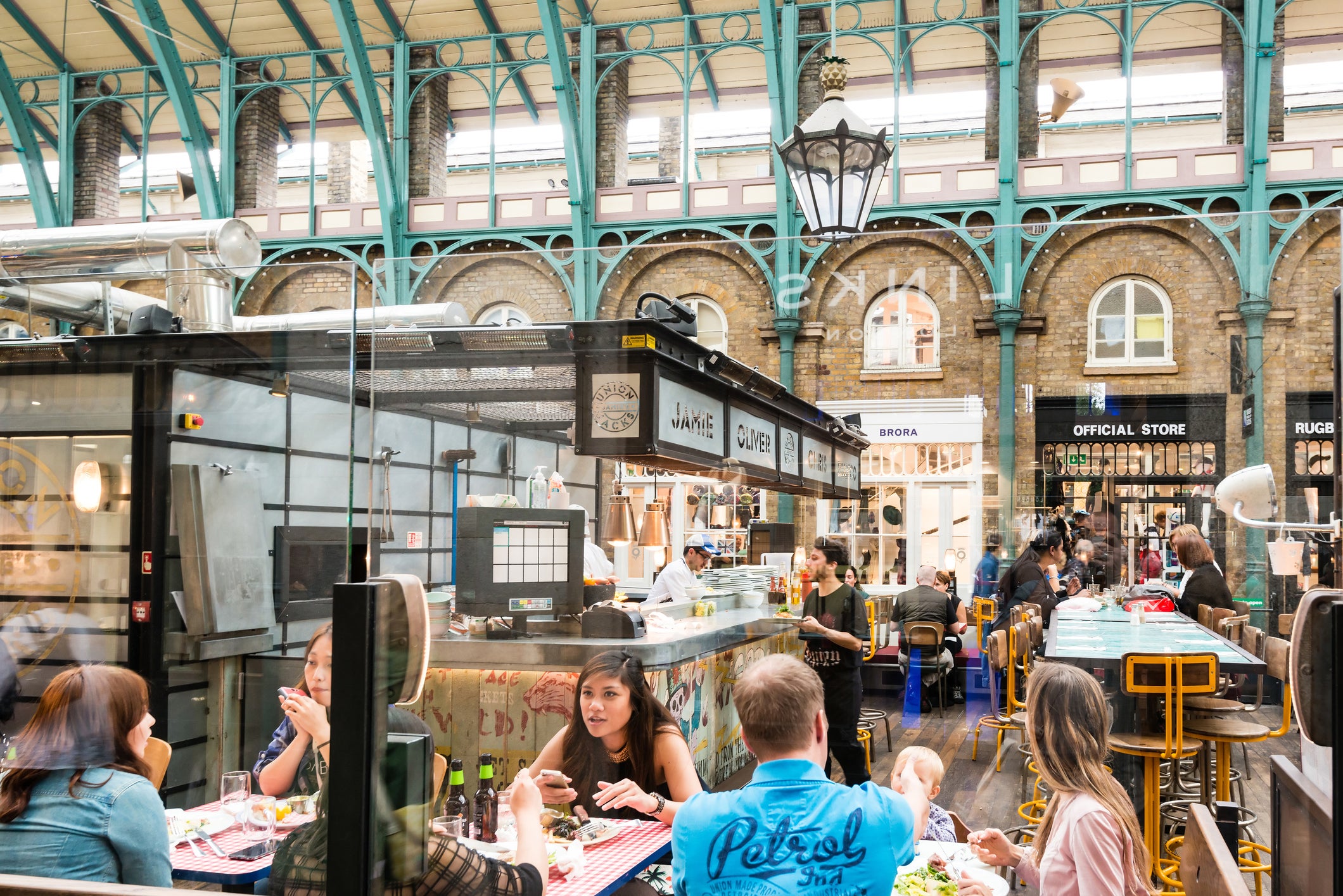 Jamie Oliver’s ill-fated Union Jacks in Covent Garden, which closed in 2017