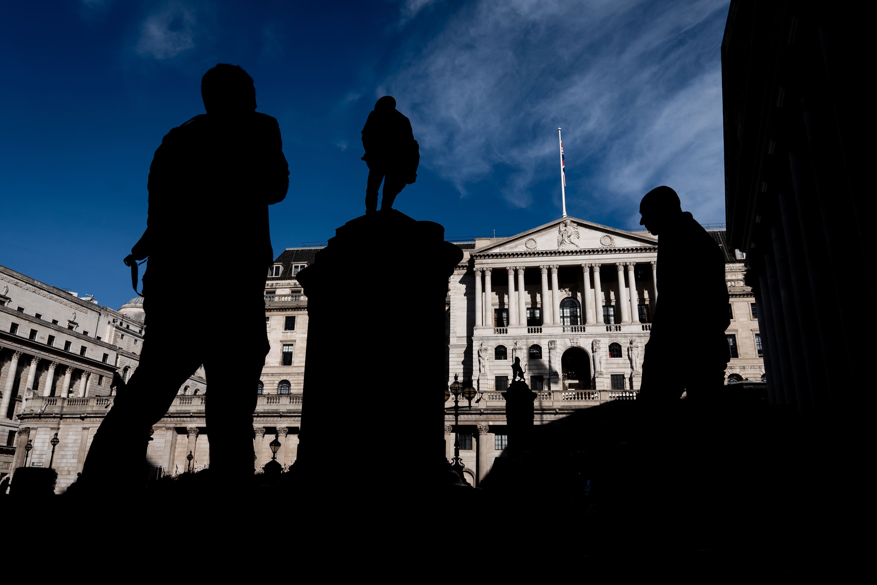 The Bank of England kept interest rates at 5.25% on Thursday (PA)