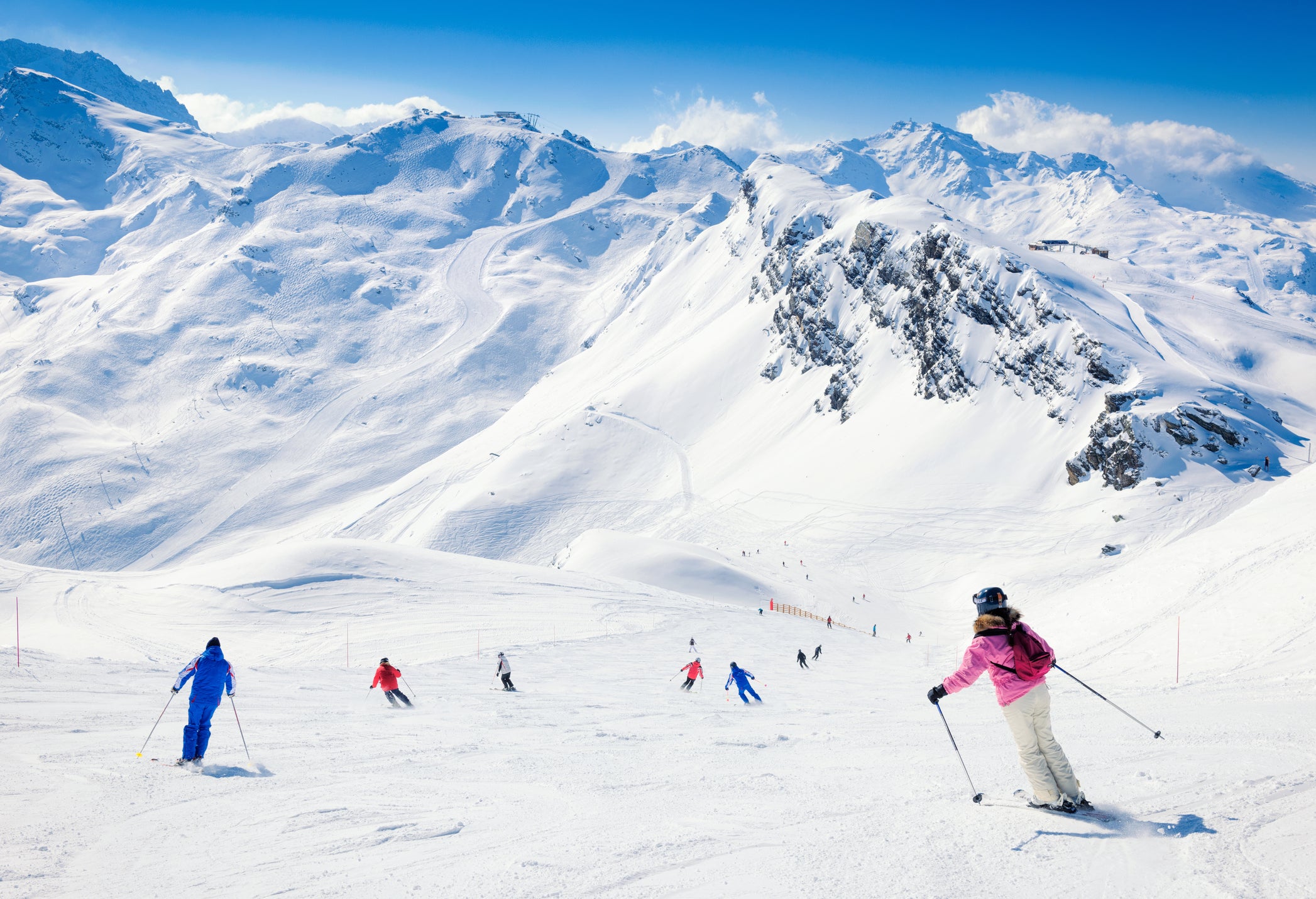 Swerve demanding pistes on the wide nursery slopes of these beginner's hotspots