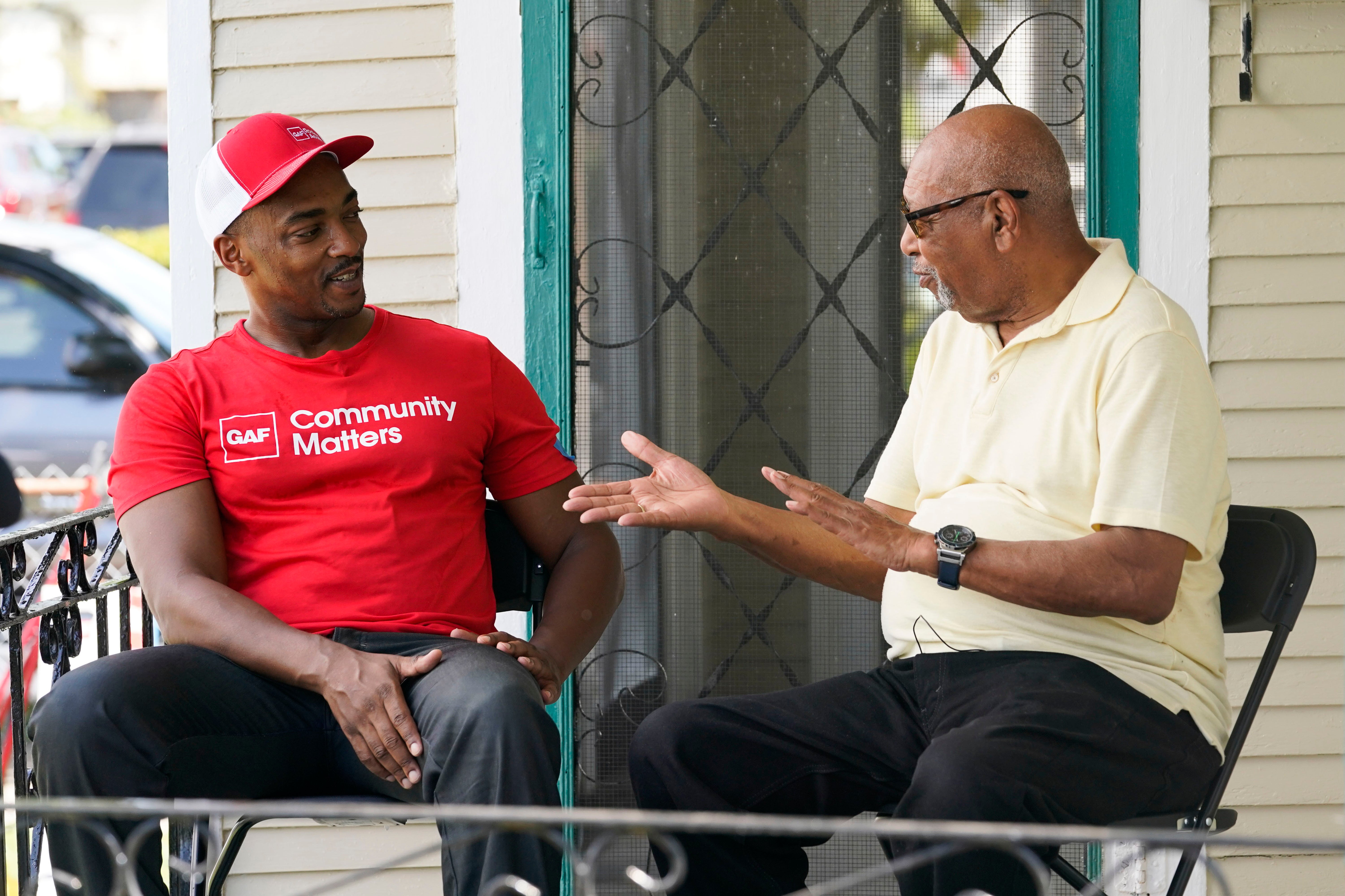 Anthony Mackie Roof Repairs