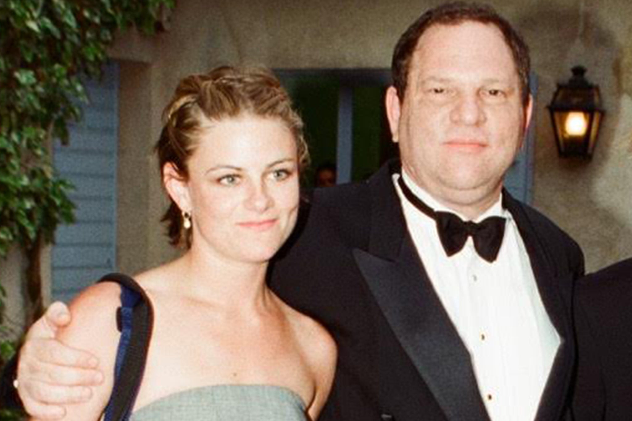 Zelda Perkins pictured with Harvey Weinstein