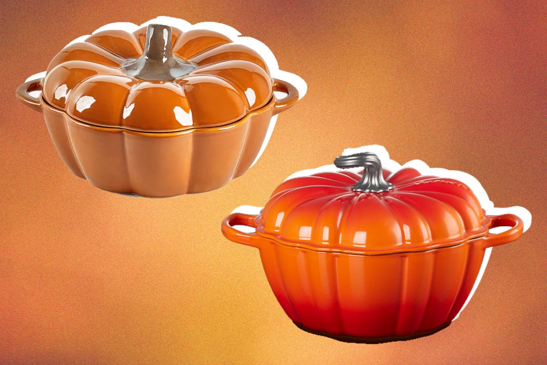 Next’s £40 pumpkin casserole dish looks just like Le Creuset’s £269 version