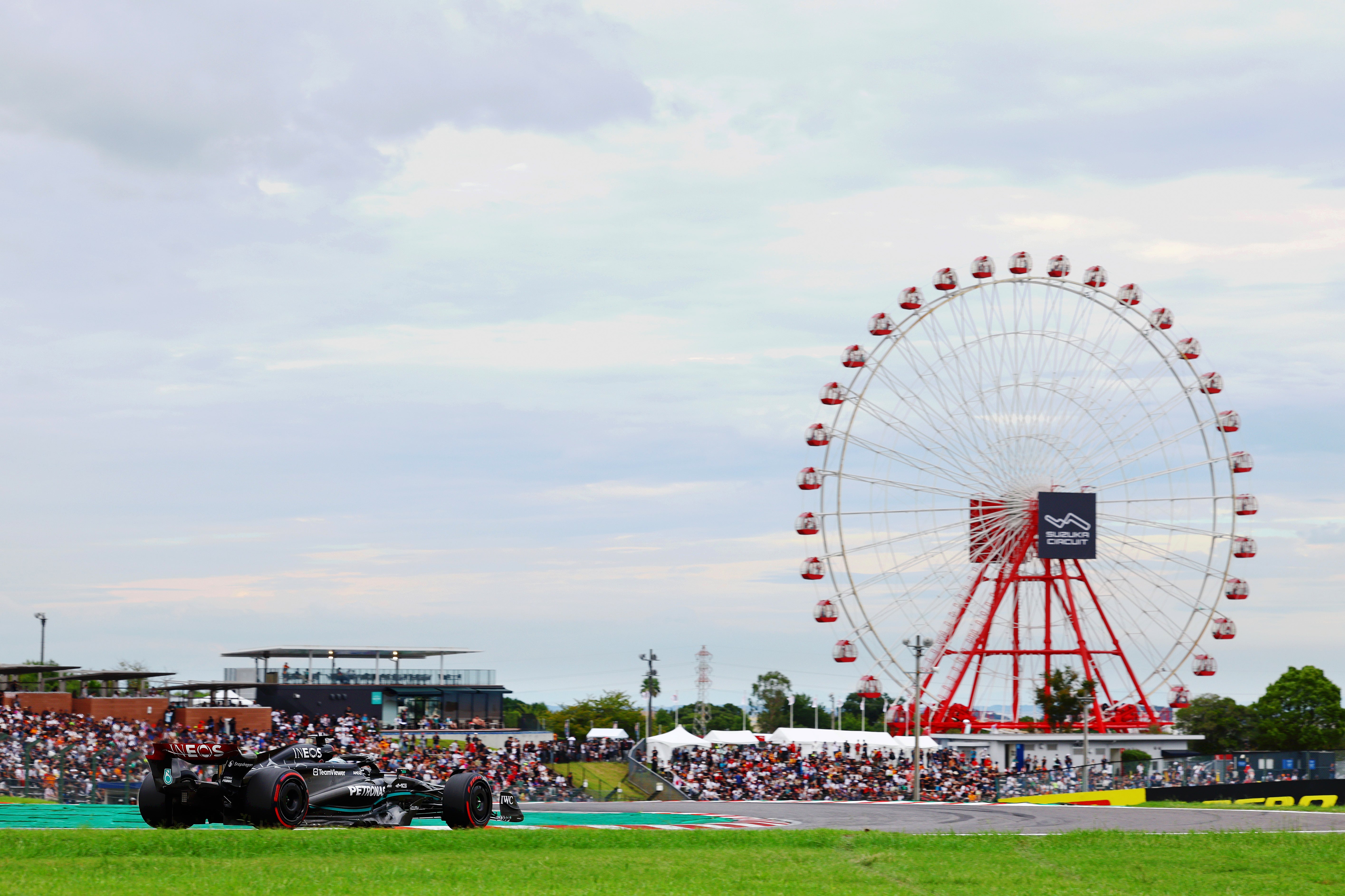 Lewis Hamilton’s pace in his Mercedes was lacking at Suzuka