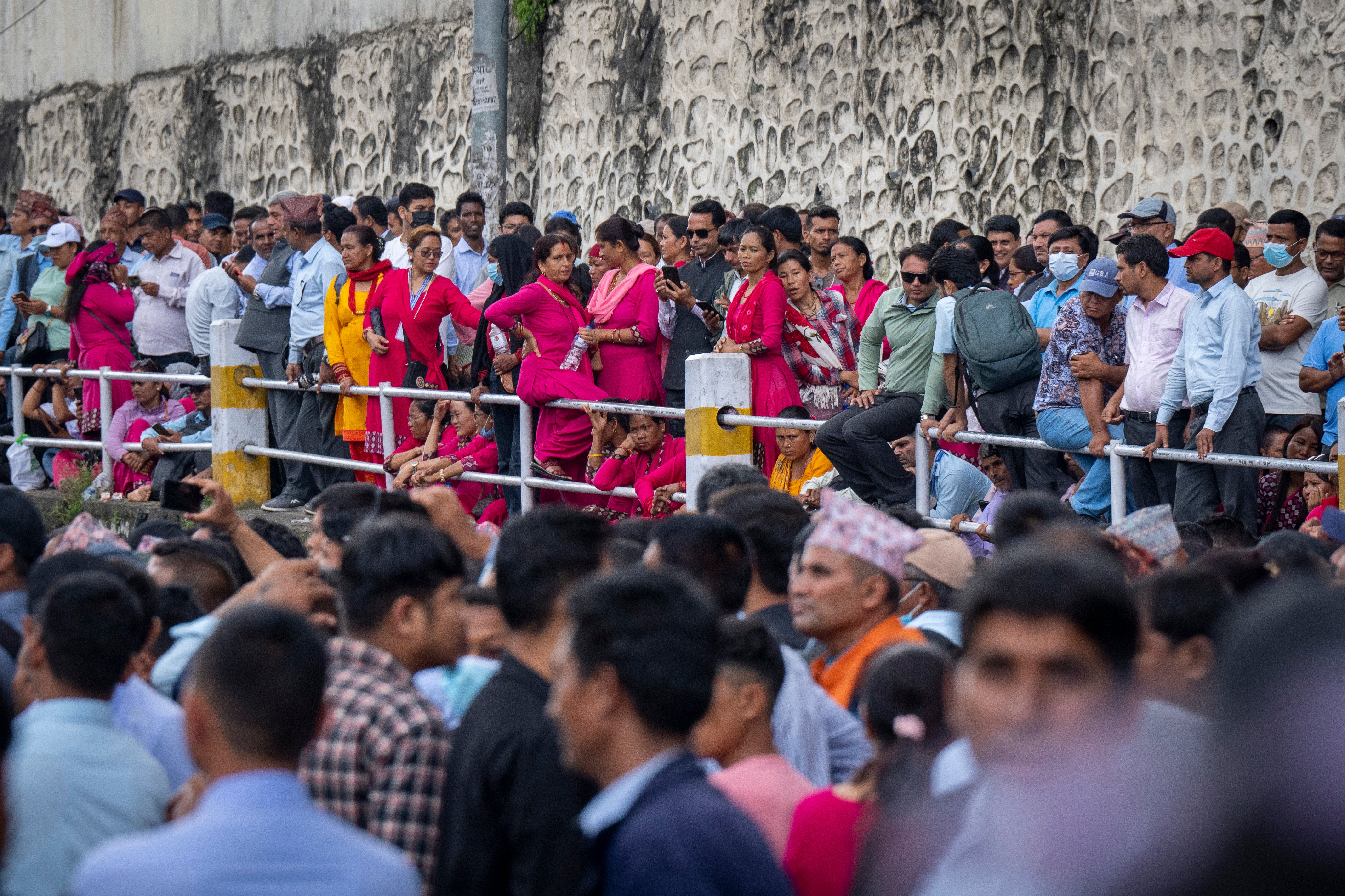 Nepal Teachers Protest