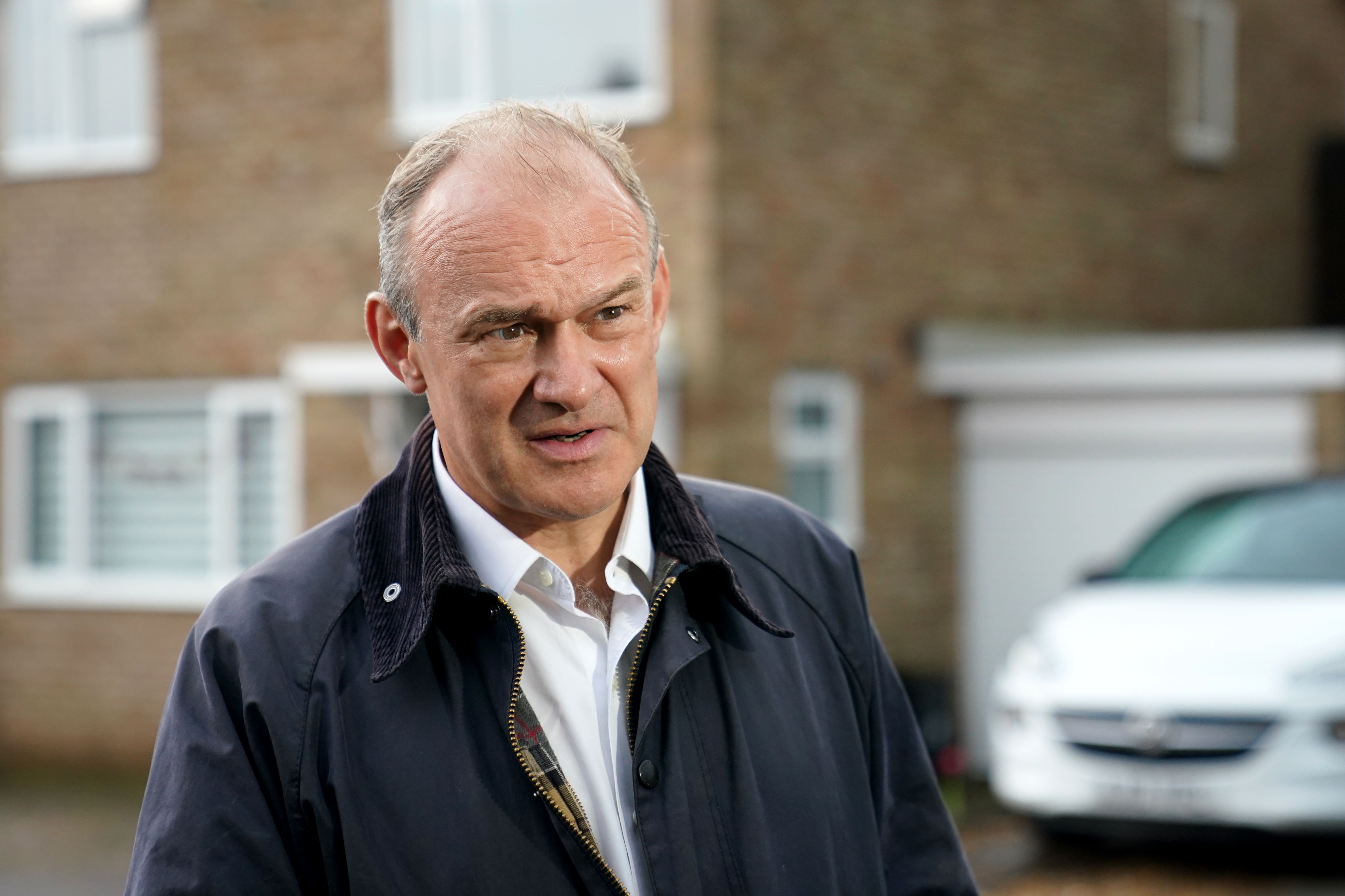 Liberal Democrat leader Sir Ed Davey (Joe Giddens/PA)