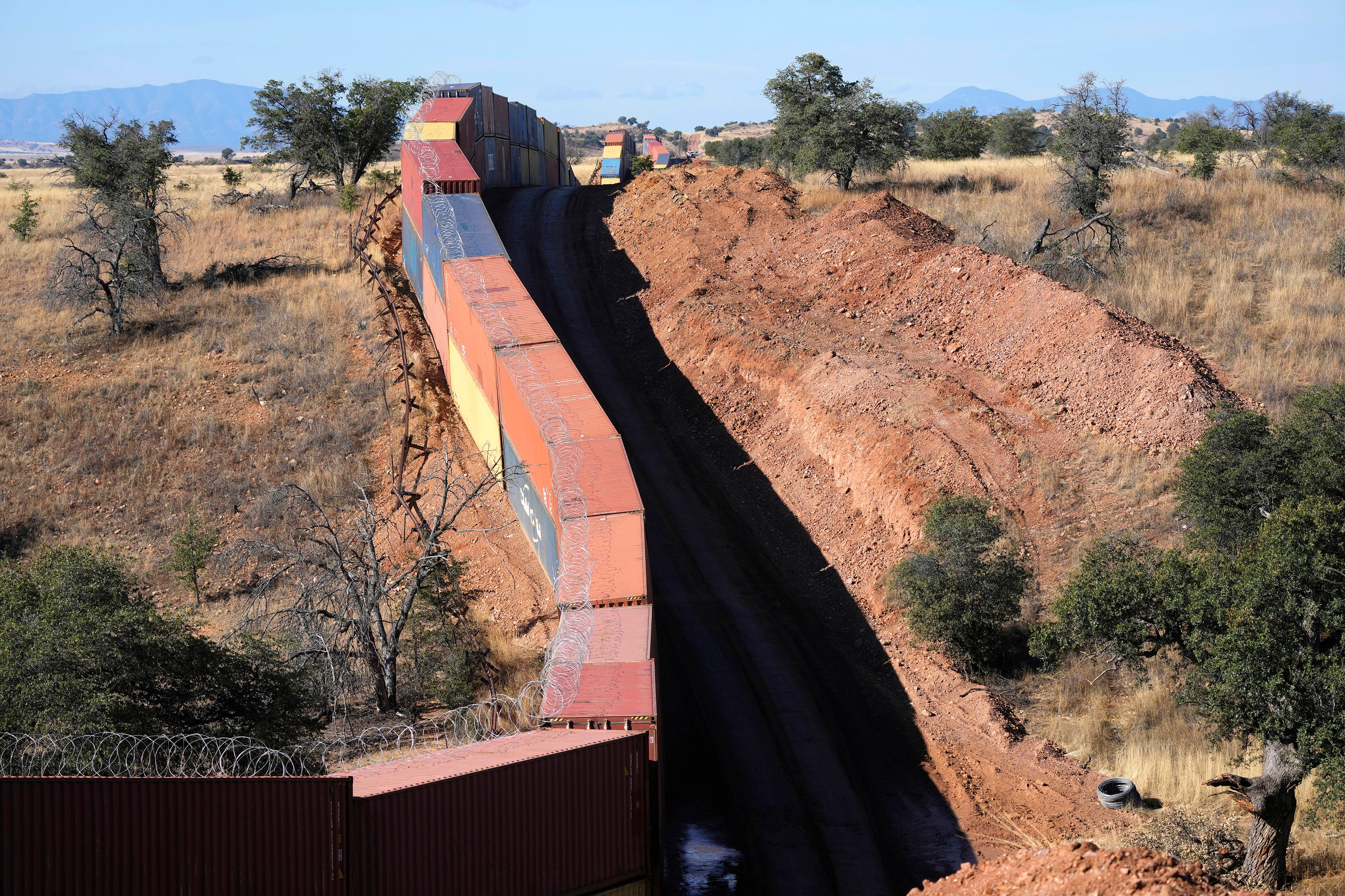 Border Wall Shipping Containers Phoenix