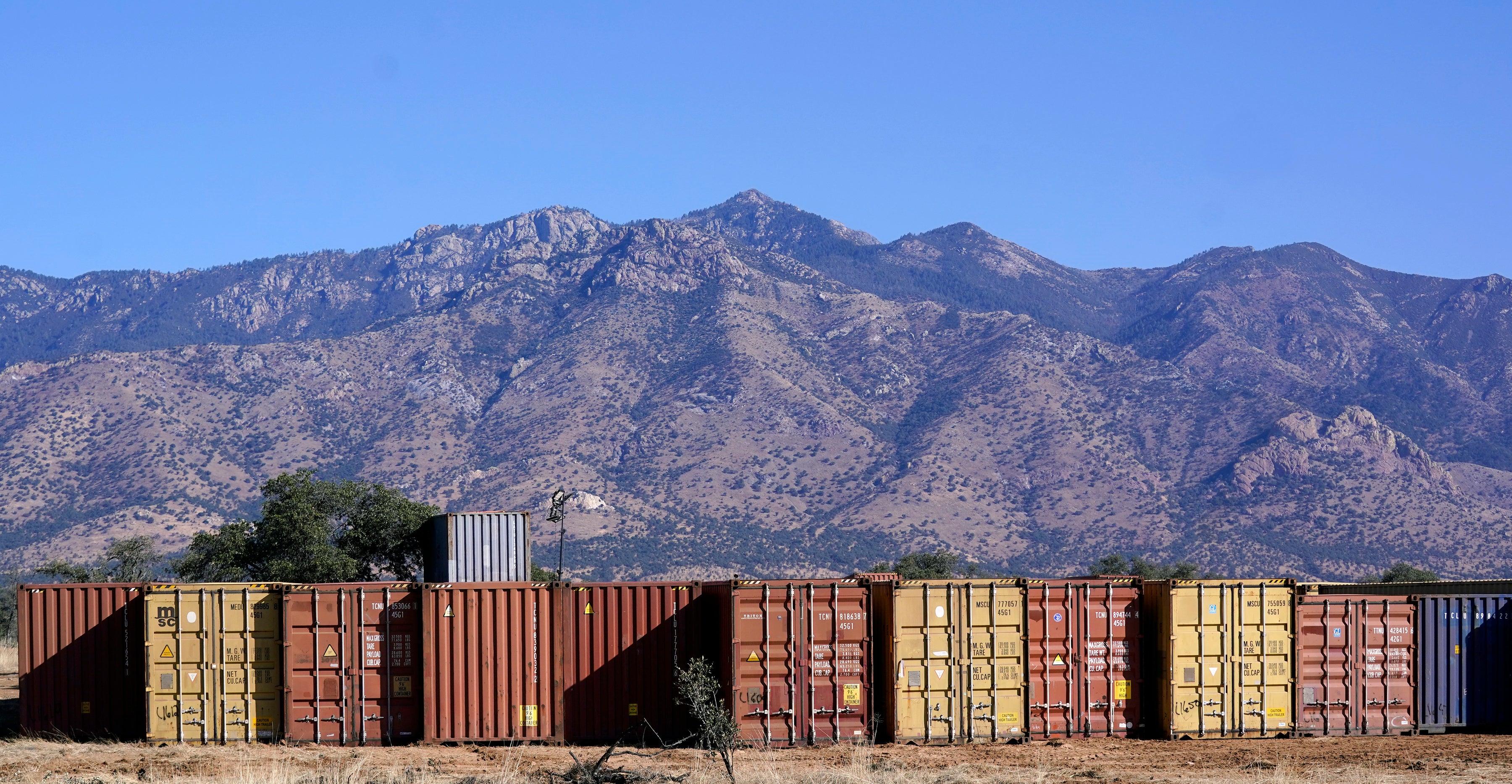 Border Wall Shipping Containers Phoenix