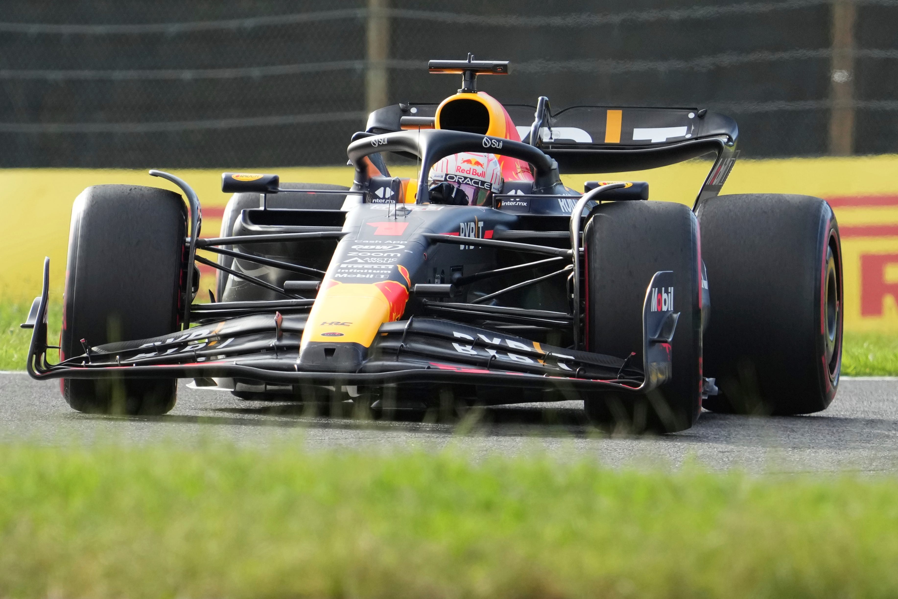 Max Verstappen claimed pole at Suzuka (AP Photo/Toru Hanai)