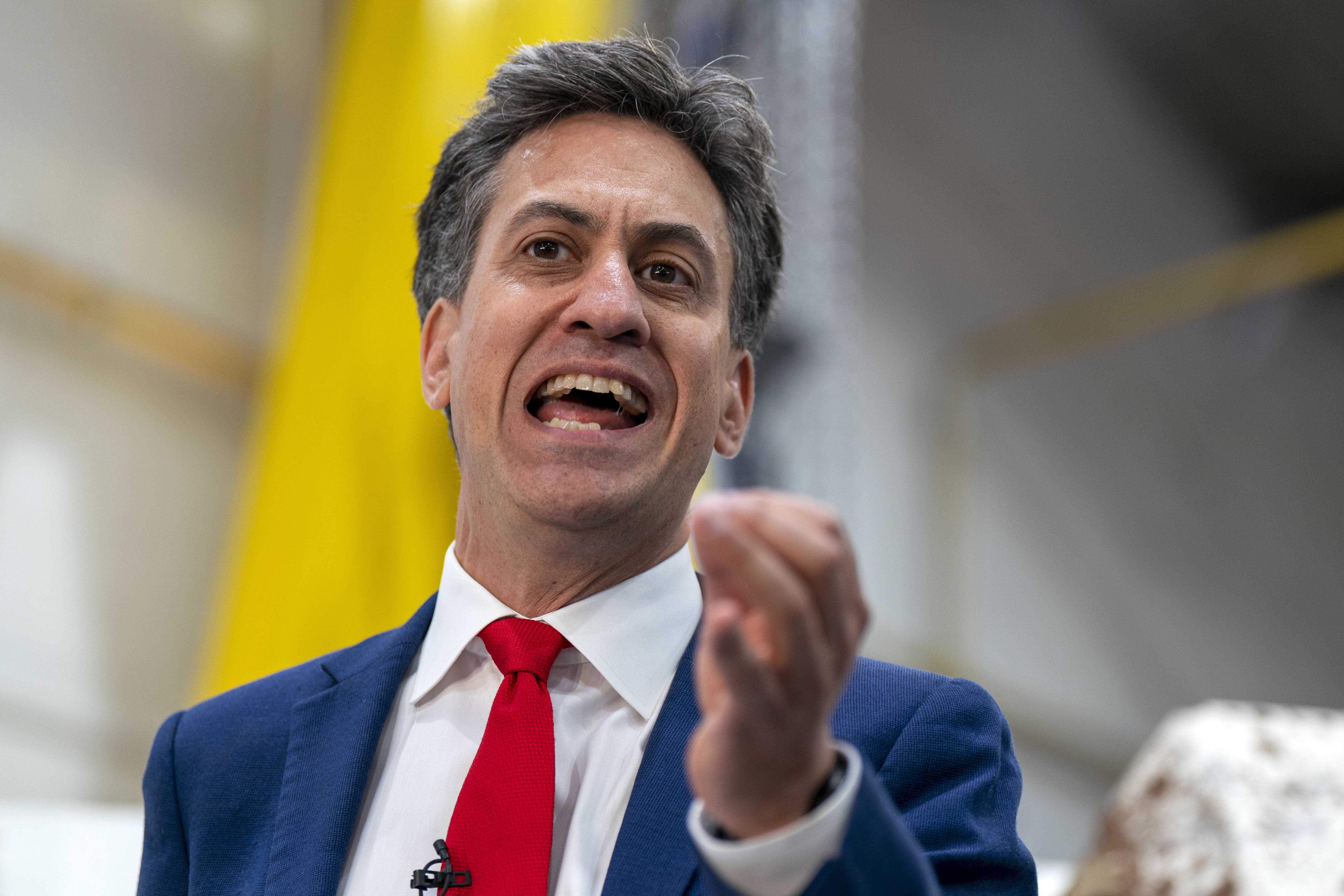 Shadow net zero secretary Ed Miliband (Jane Barlow/PA)