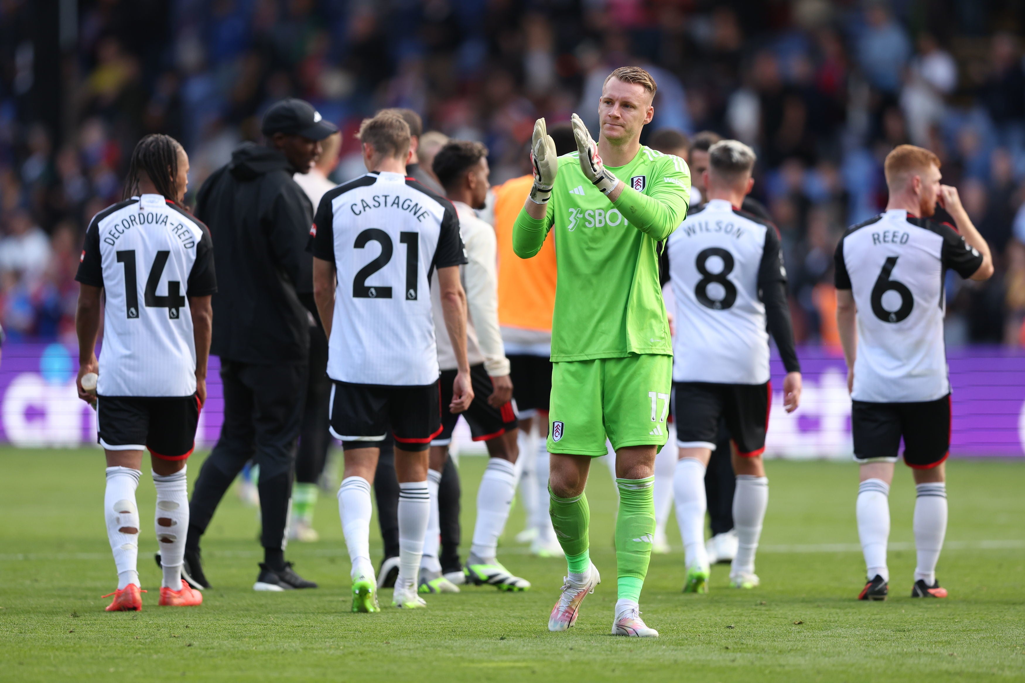 Nothing could separate Crystal Palace and Fulham at Selhurst Park