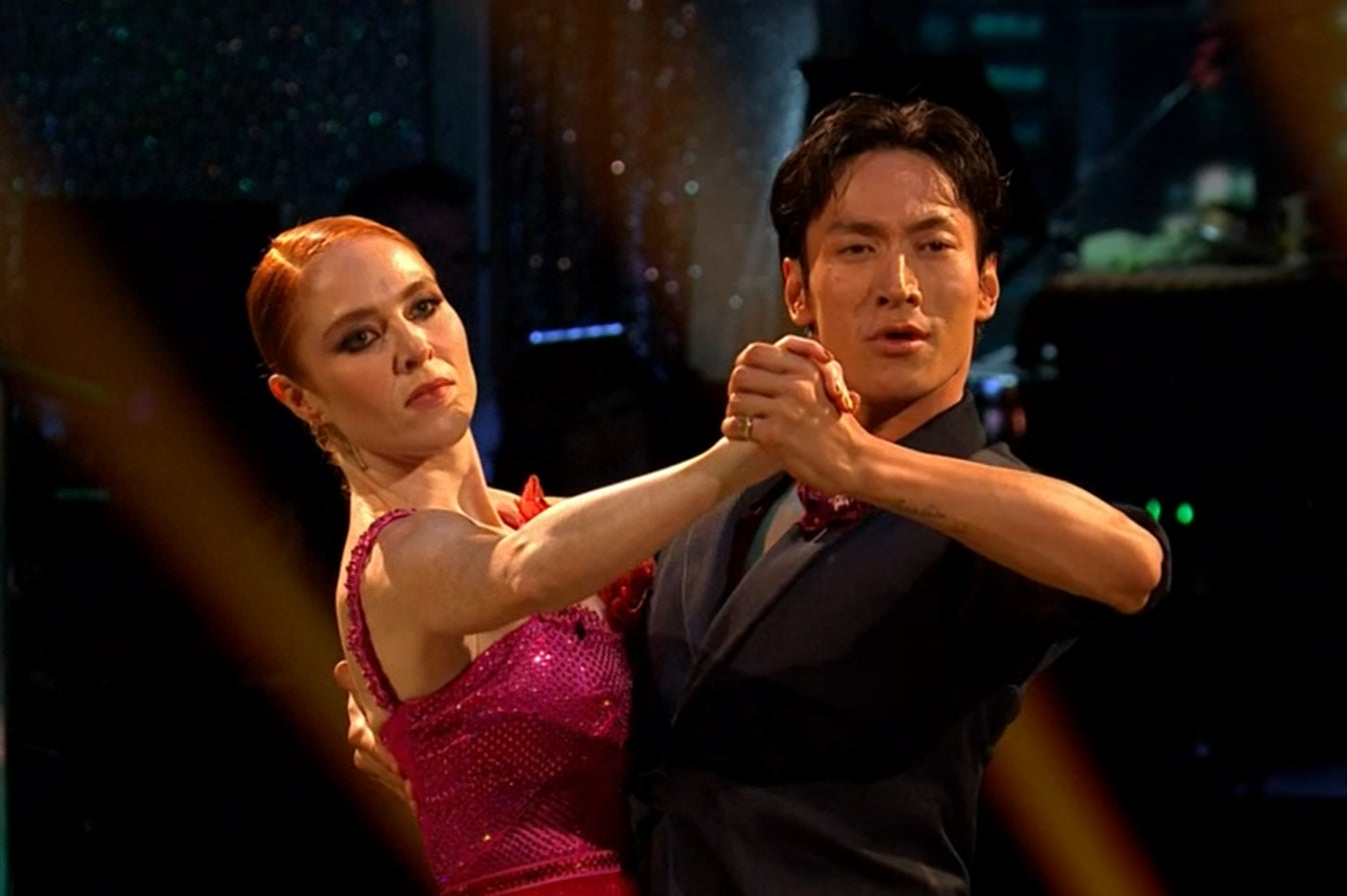 Angela Scanlon and Carlos Gu on ‘Strictly'