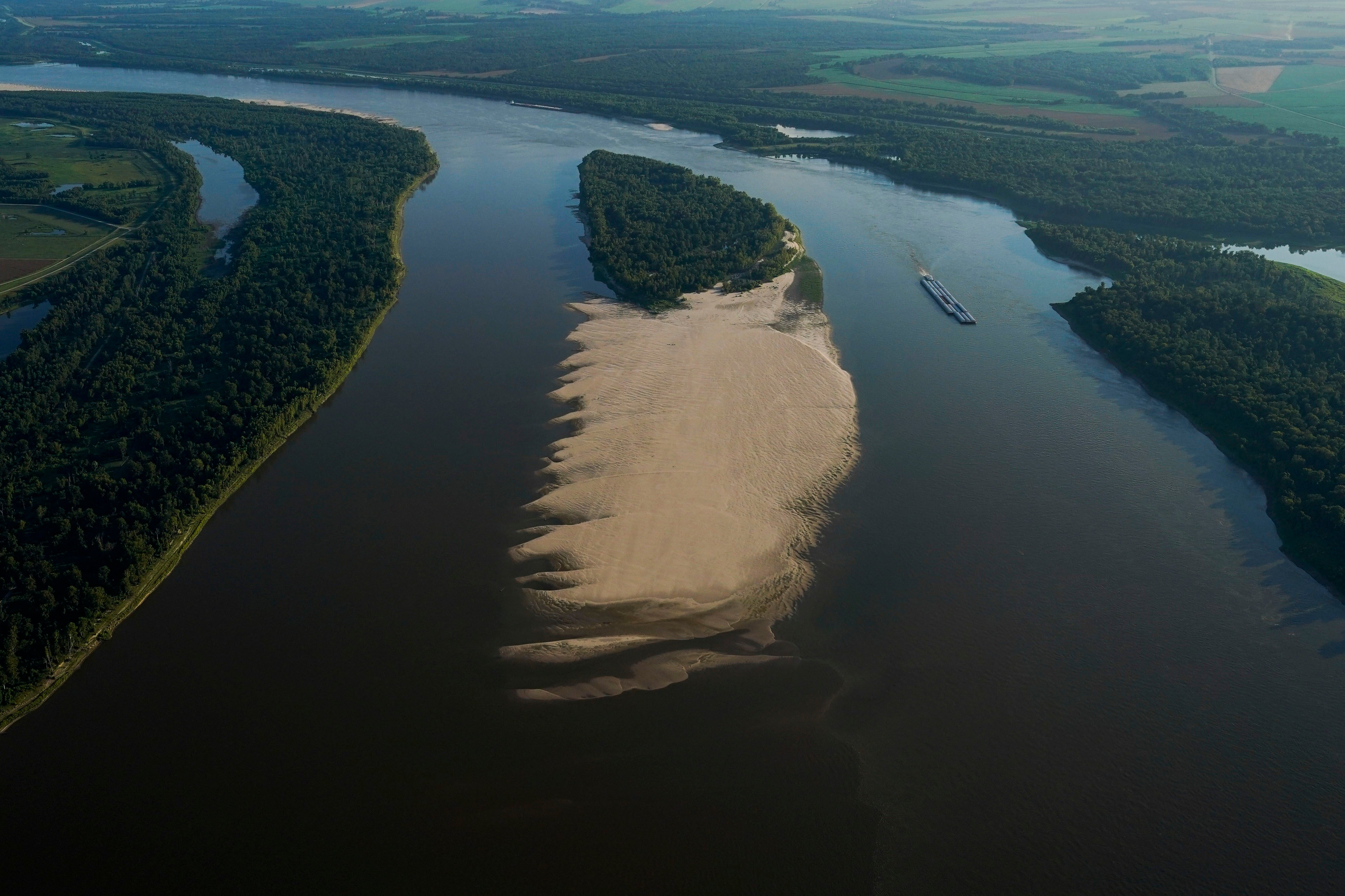 The Mississippi River is expected to hit record lows for the second, consecutive year. Without significant rainfall in the following week, saltwater from the Gulf of Mexico flowing upriver is expected to affect drinking water for several regions in southeastern Louisiana