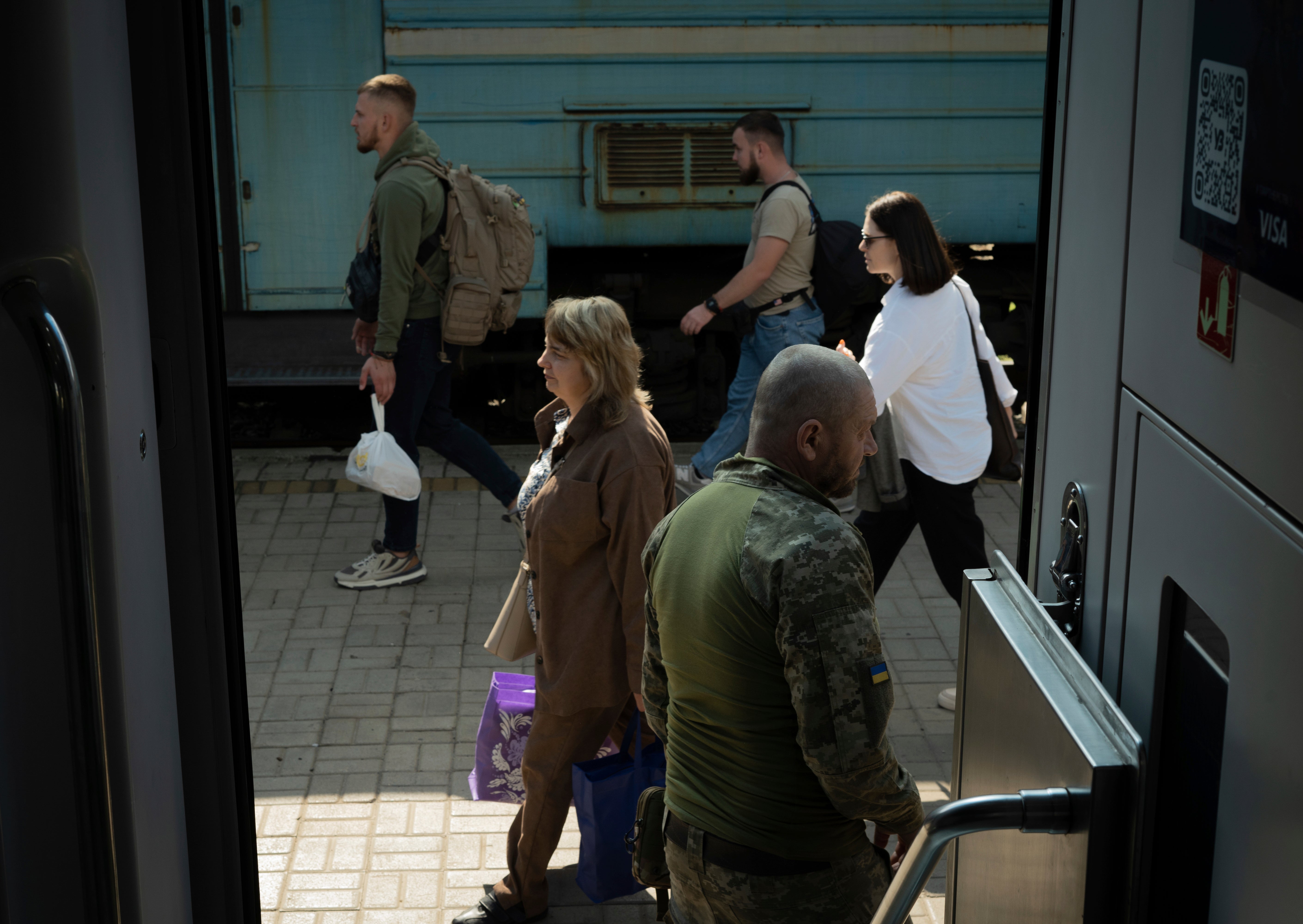 Russia Ukraine War Train