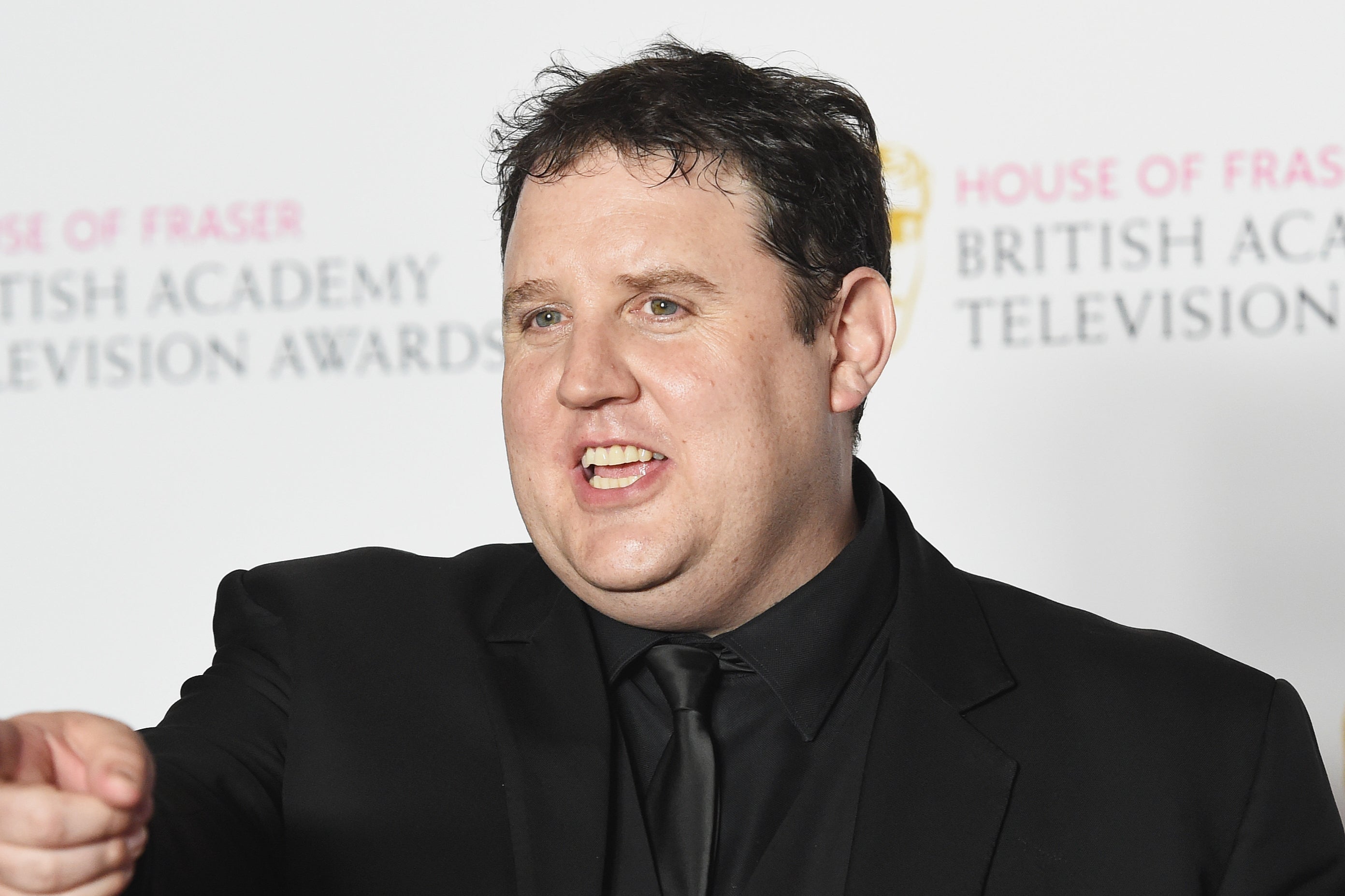 Peter Kay pictured at Baftas 2016