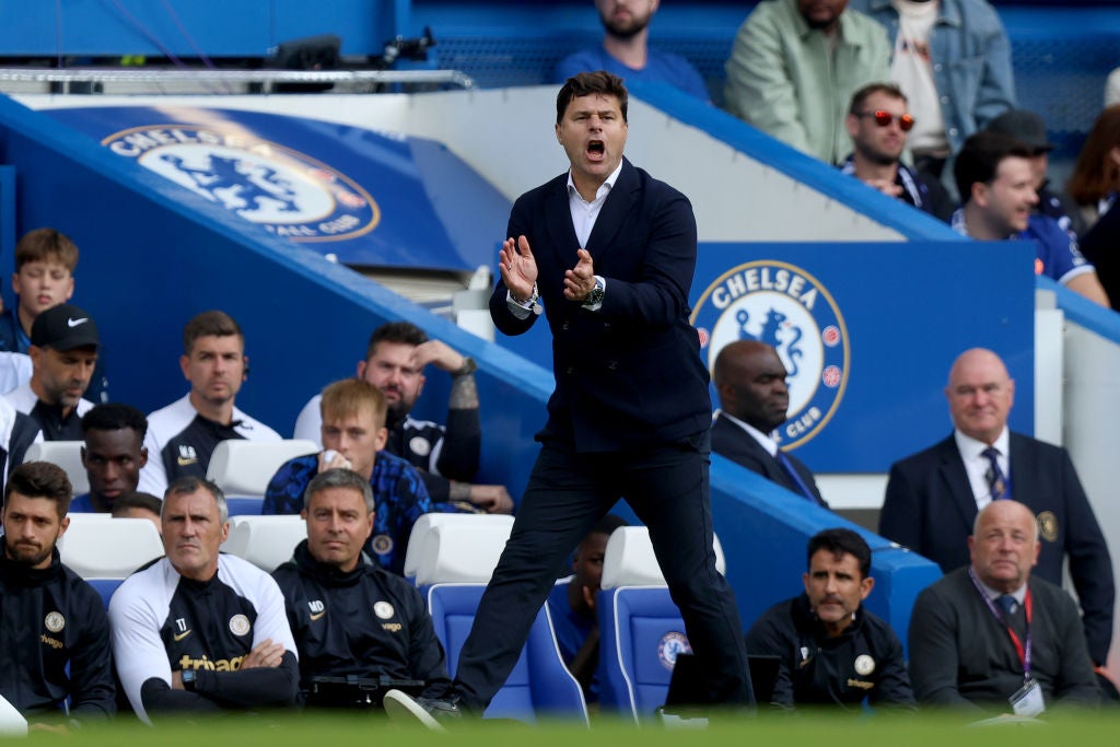 Pochettino suffered a third Premier League defeat of the season