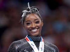 Simone Biles condemns ‘racism’ after Black gymnast snubbed during medal ceremony