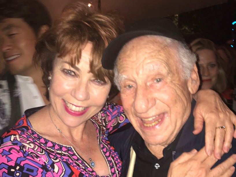 Mel Brooks: just one of my heart-throbs, writes Kathy Lette