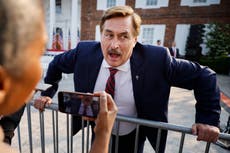 Conspiracy theorist Mike Lindell says MyPillow has been ‘crippled’ after American Express cut his credit line