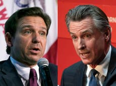 Gavin Newsom gives ‘masterful’ comeback to DeSantis’ claims on California crime