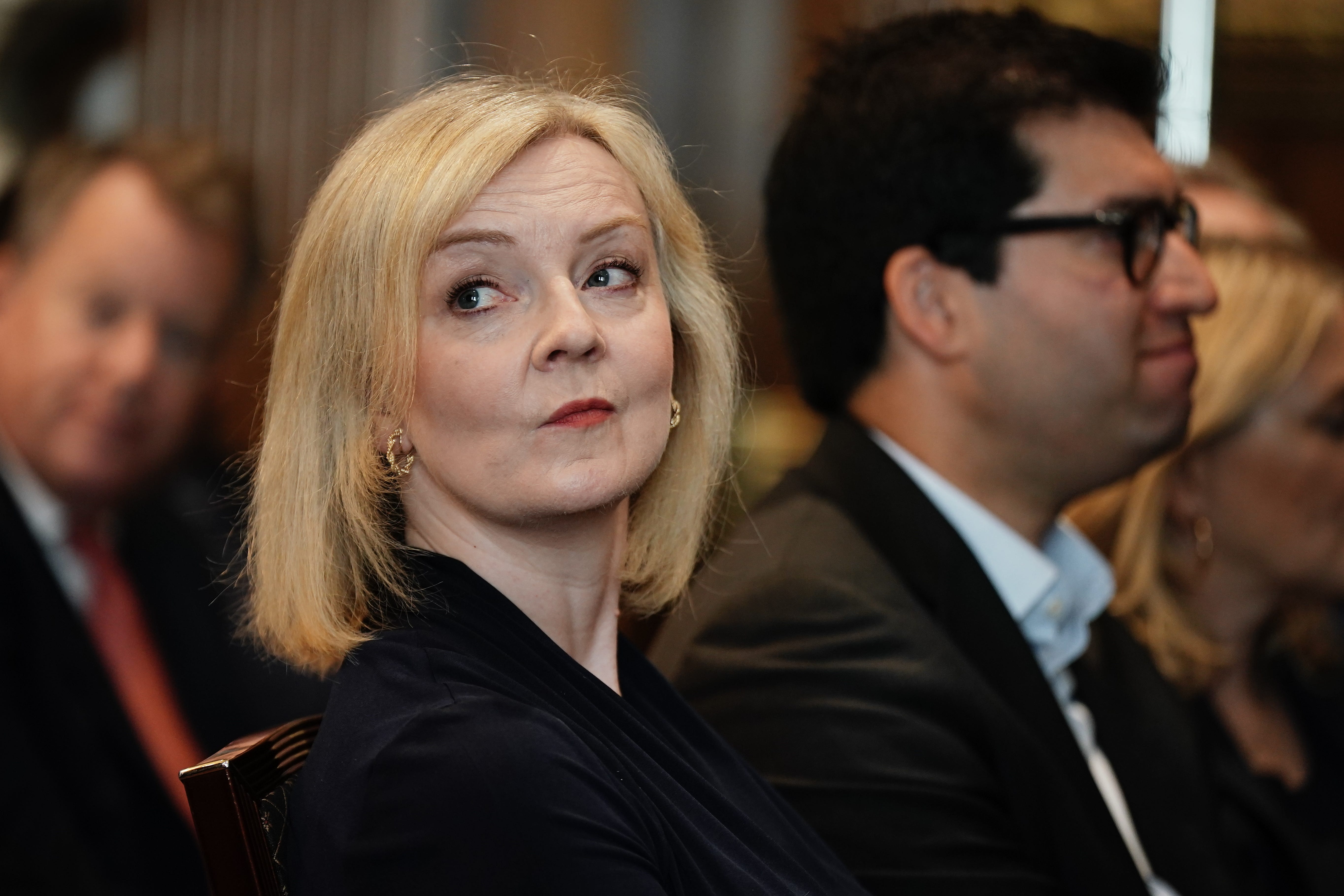 Former prime minister Liz Truss