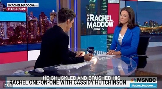 Cassidy Hutchinson scoffs at Matt Gaetz’s claims the pair once dated