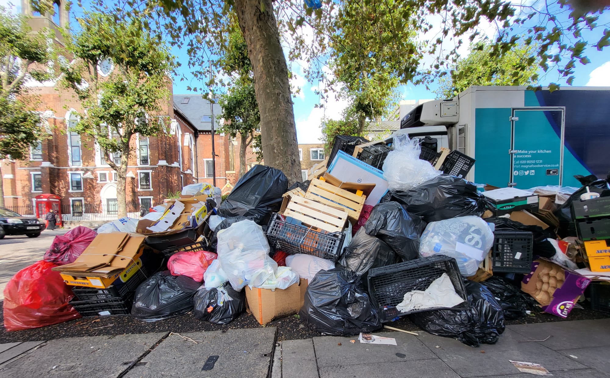 Residents say soiled nappies are being ripped out of bin bags by foxes and “there are rats on the streets"