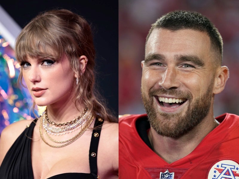 Taylor Swift and Travis Kelce