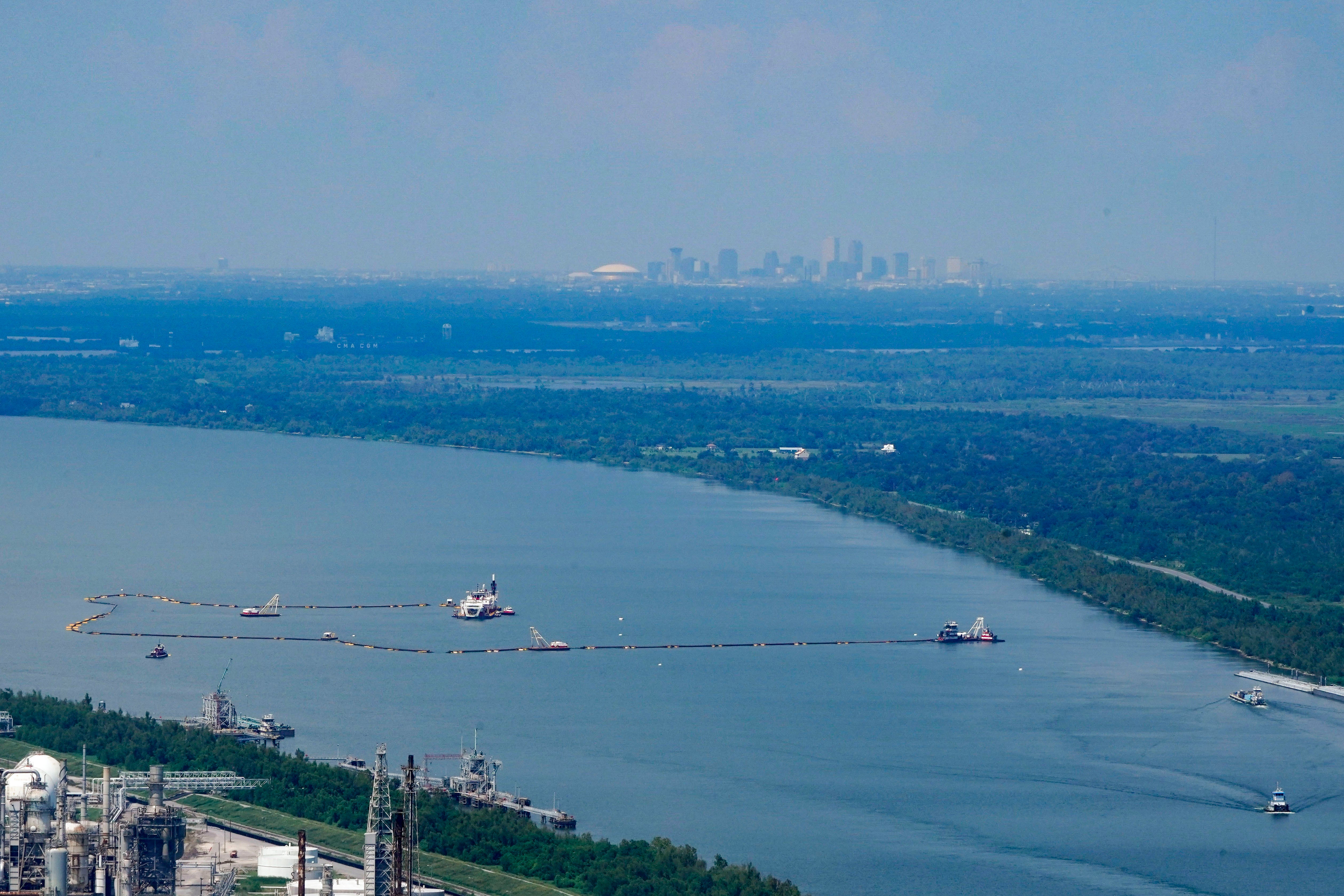 Mississippi River Salt Water