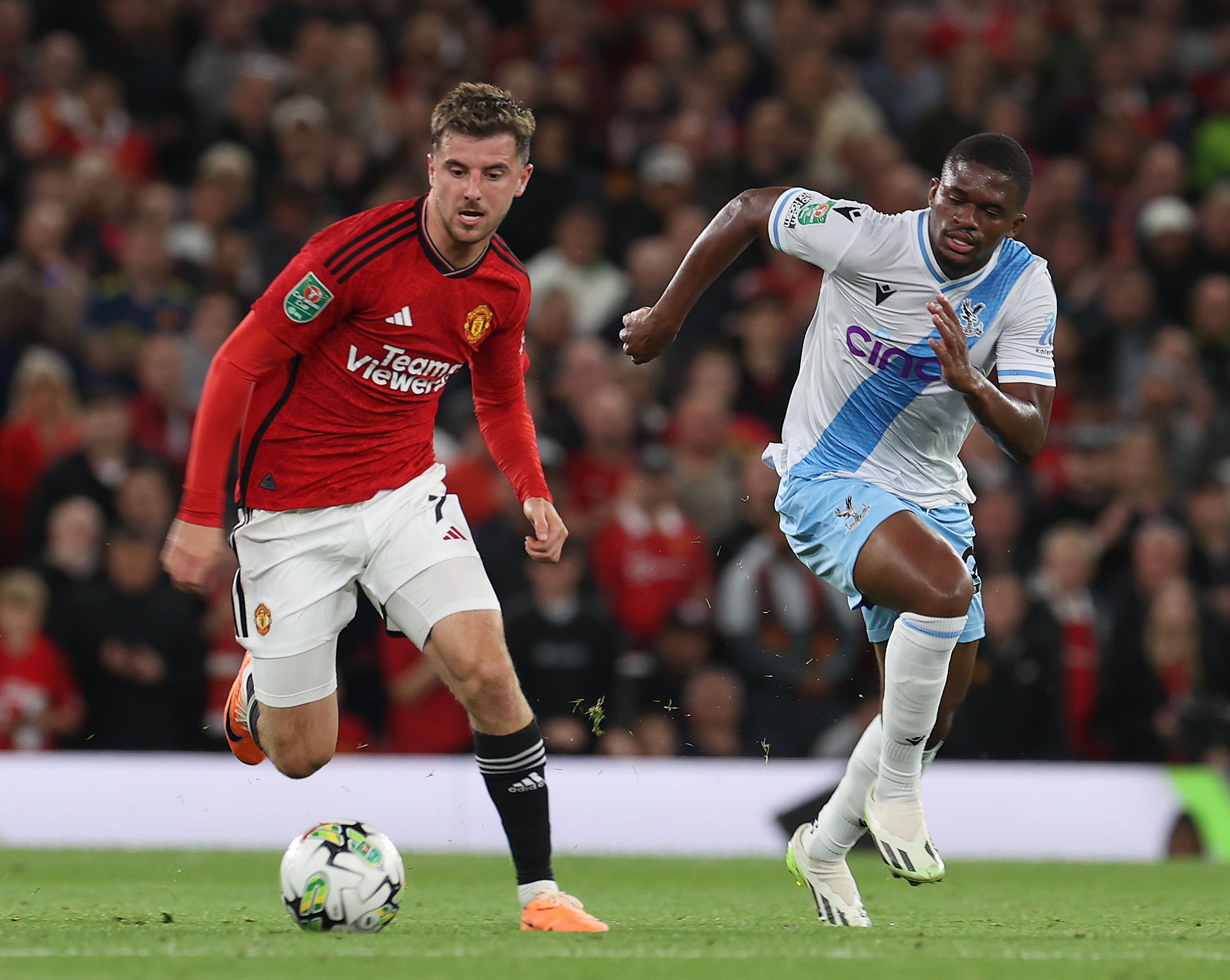 Mason Mount looked at home in a United shirt