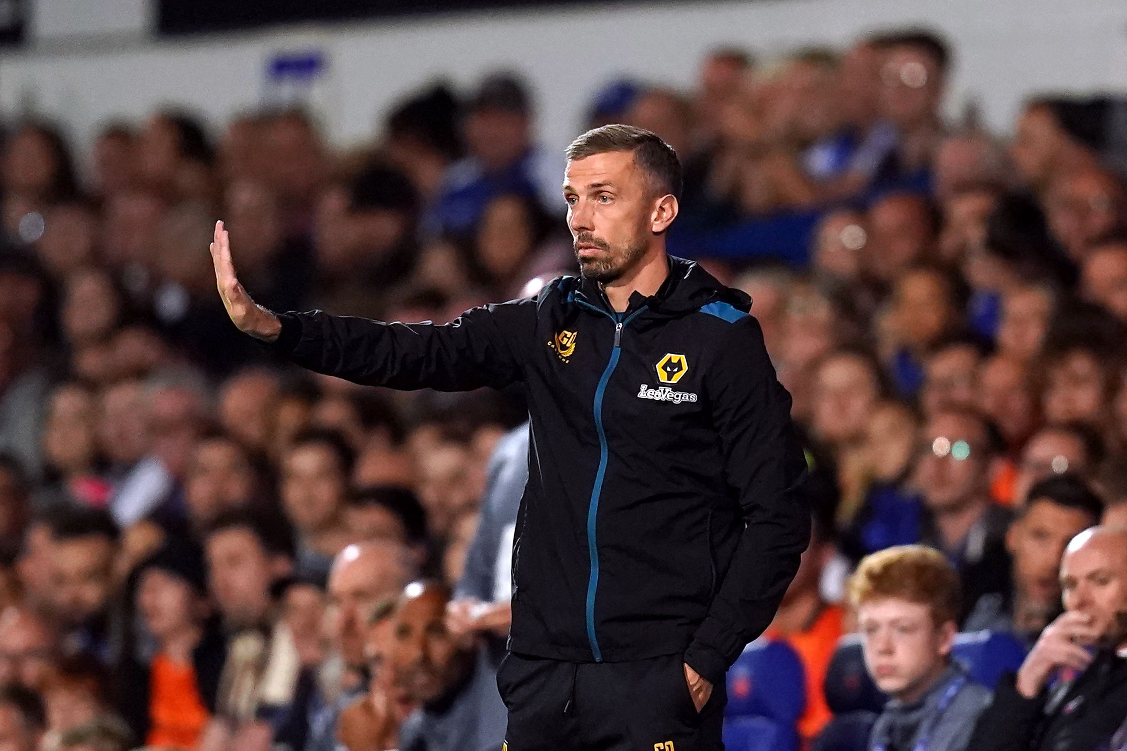 Gary O’Neil watched Wolves lose 3-2 at Ipswich (John Walton/PA)