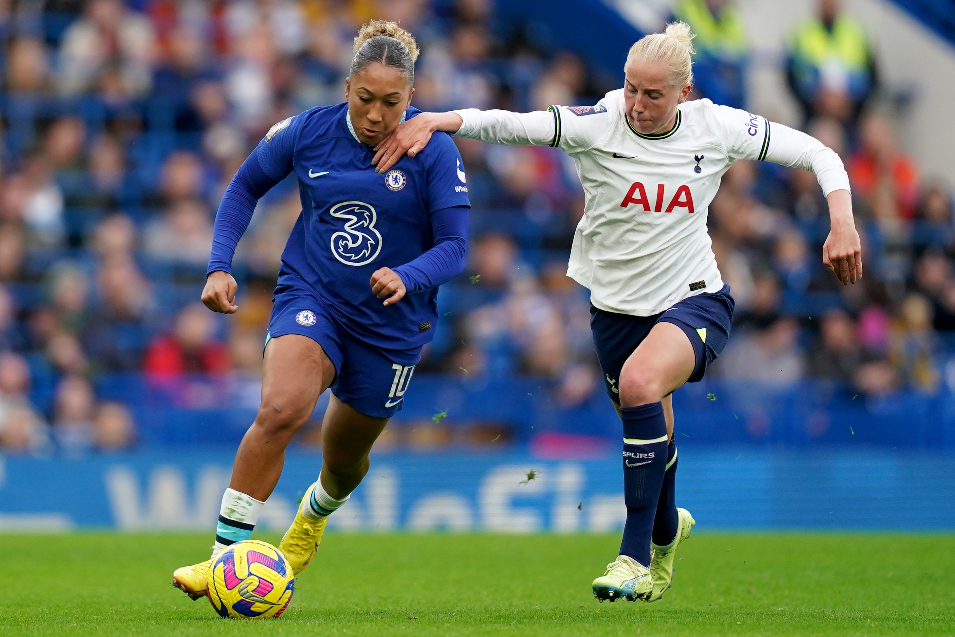 Champions Chelsea face Tottenham at Stamford Bridge on the opening day of the new Women’s Super League season (John Walton/PA)