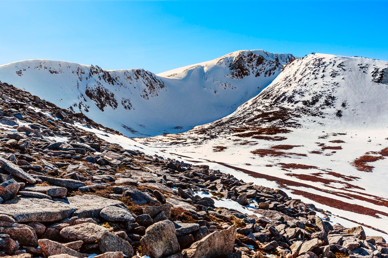 The Cairngorms are home to several of the UK’s highest peaks