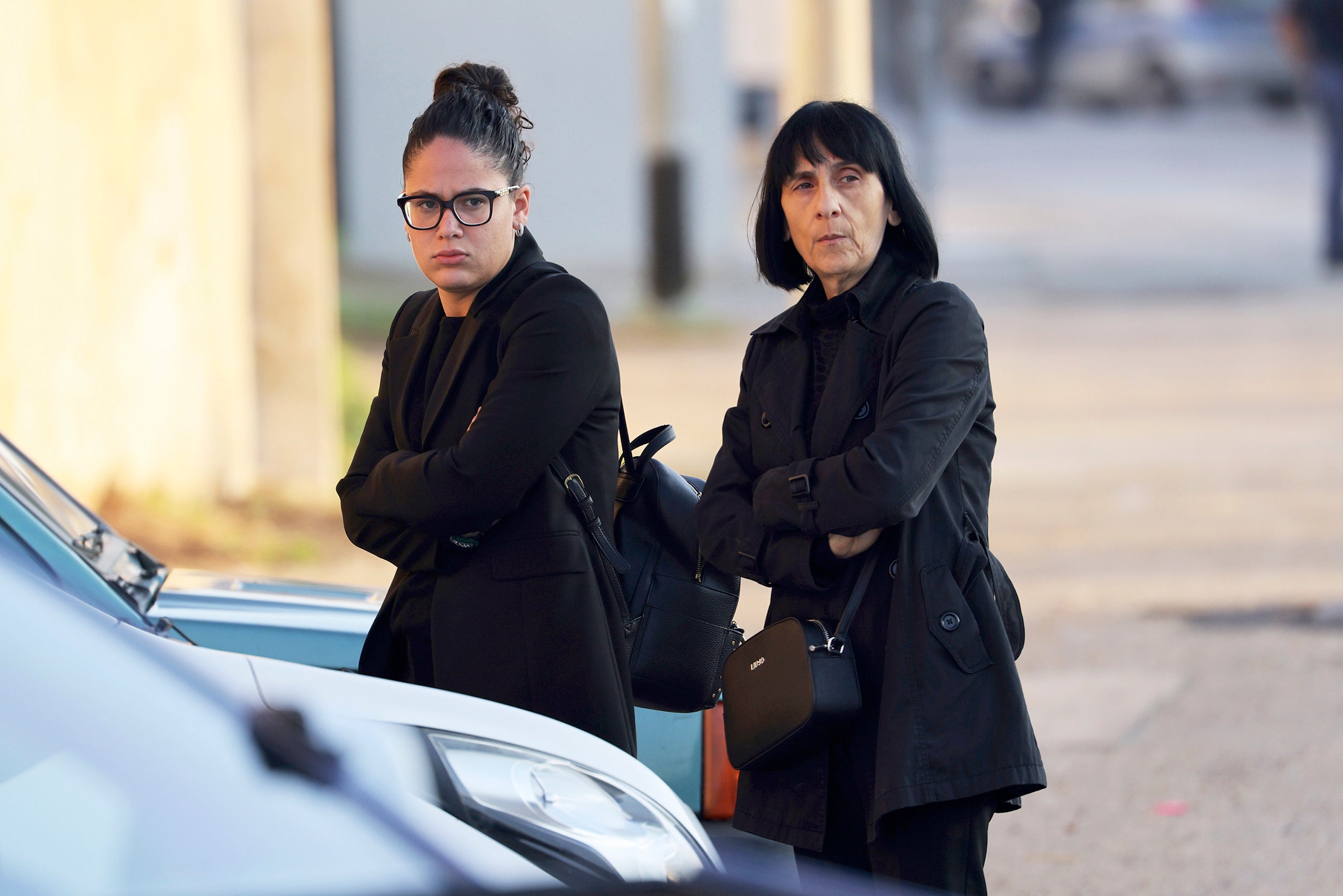 Relatives of late Mafia boss Matteo Messina Denaro: niece Lorenza, left, and his sister Bice