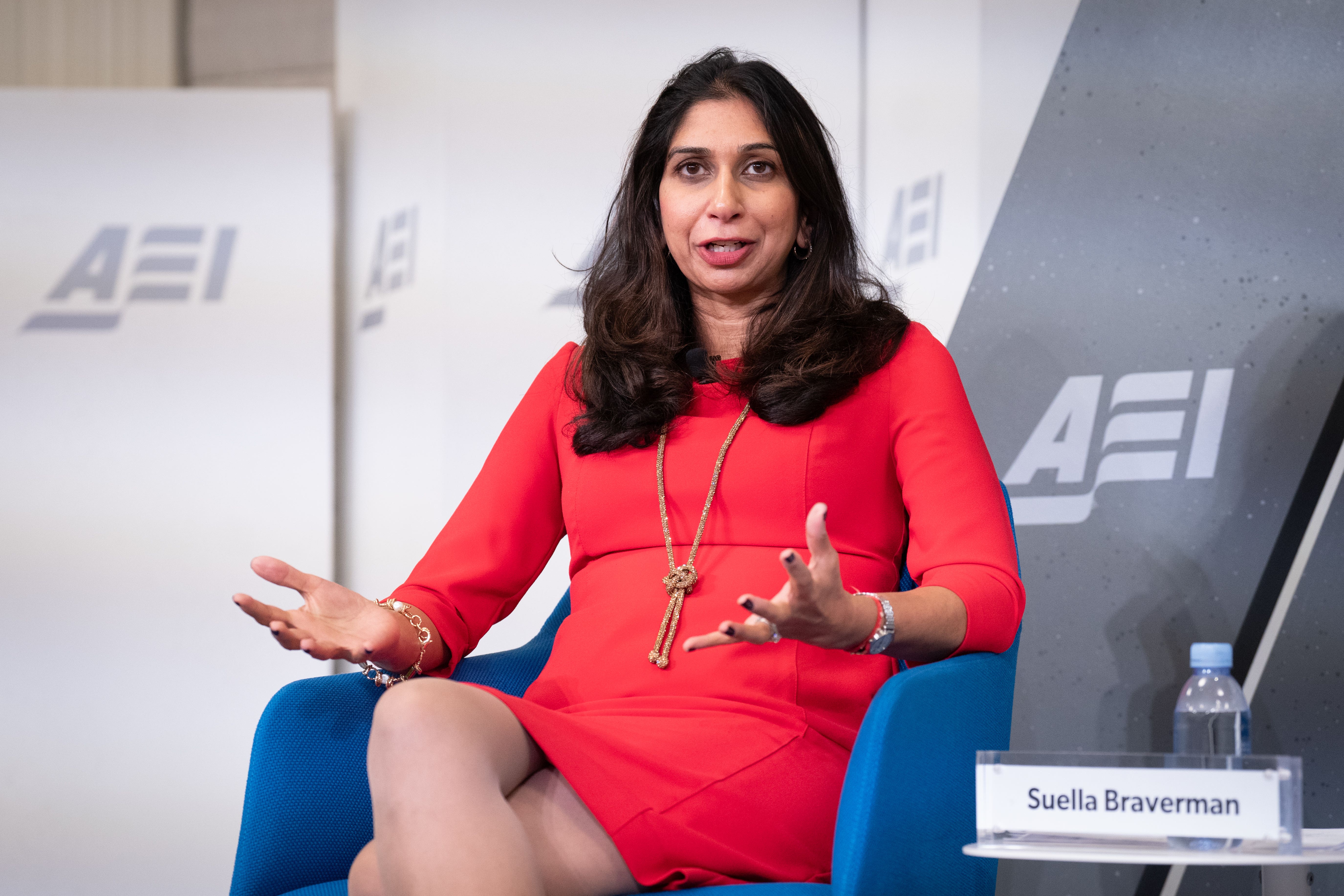 Home Secretary Suella Braverman’s speech was widely criticised