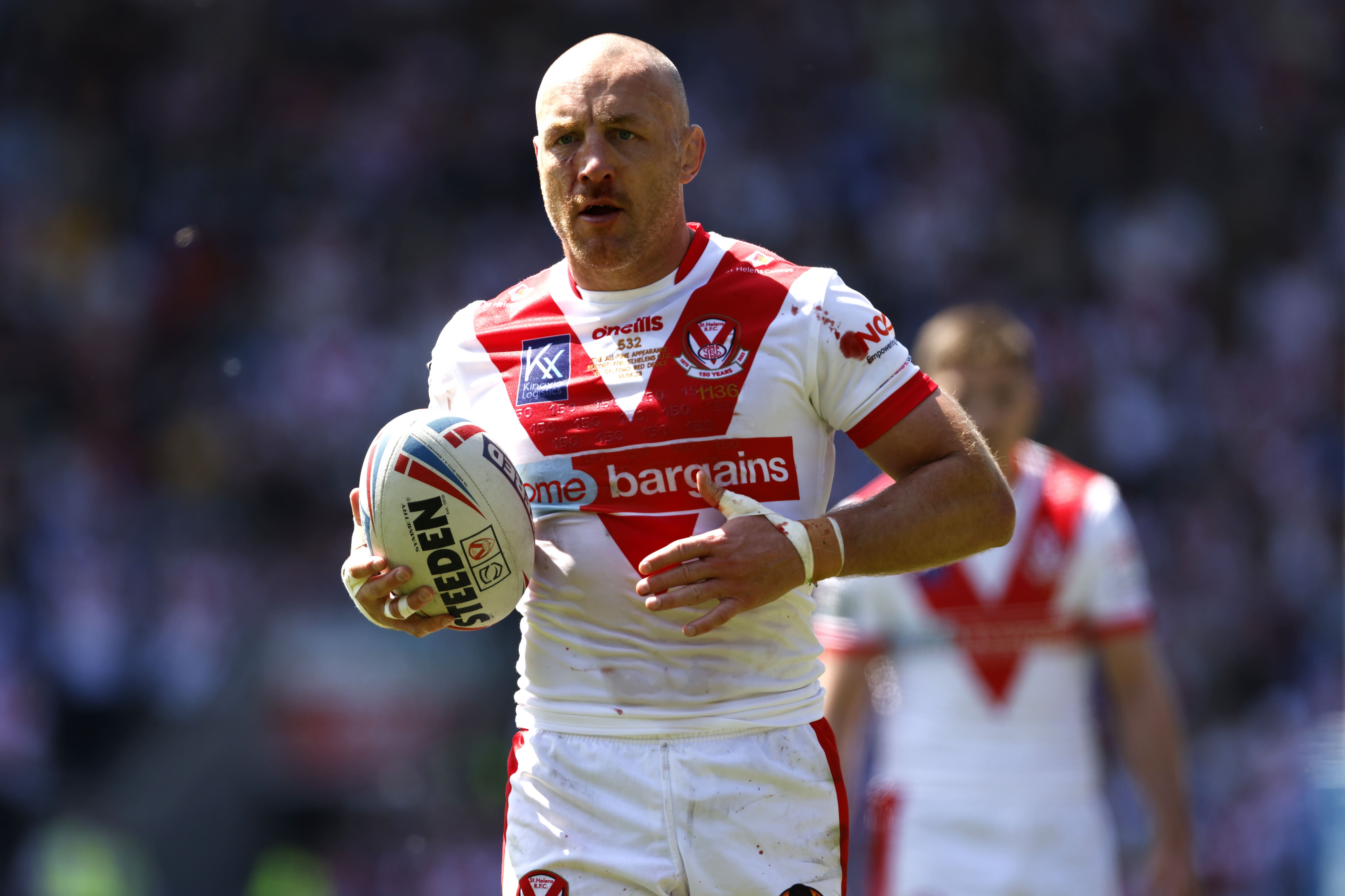 James Roby is preparing to step out on home turf for the final time this weekend (Richard Sellers/PA)