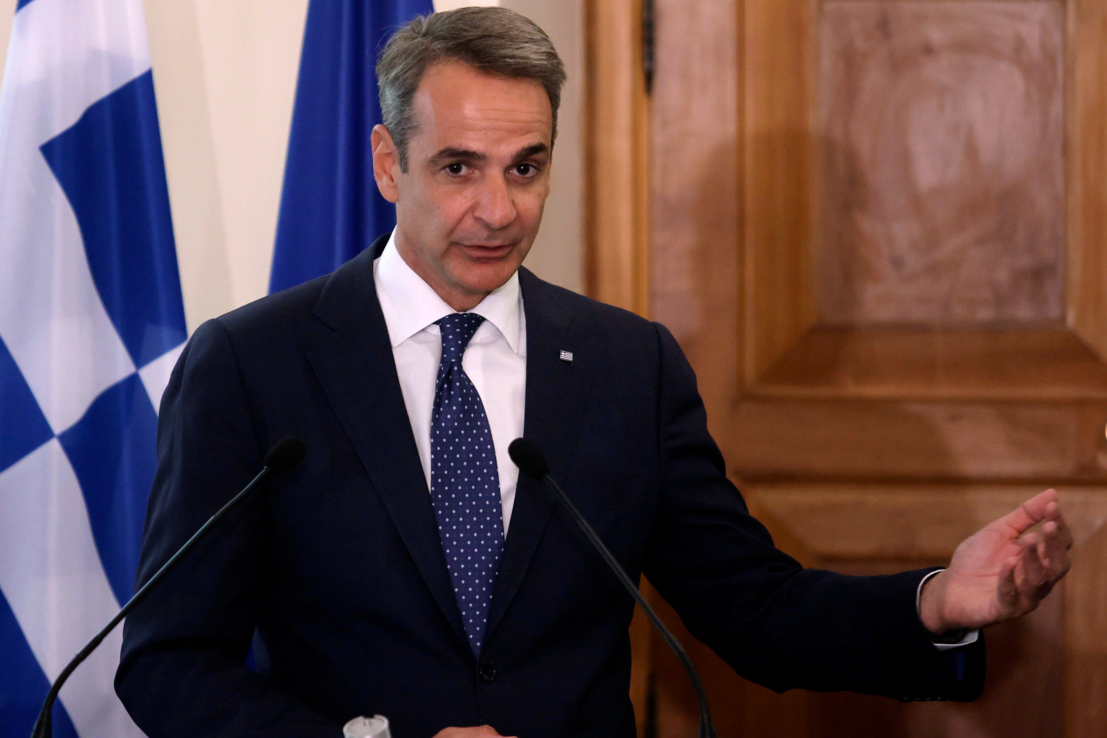 Kyriakos Mitsotakis is set to meet with UK leaders next week