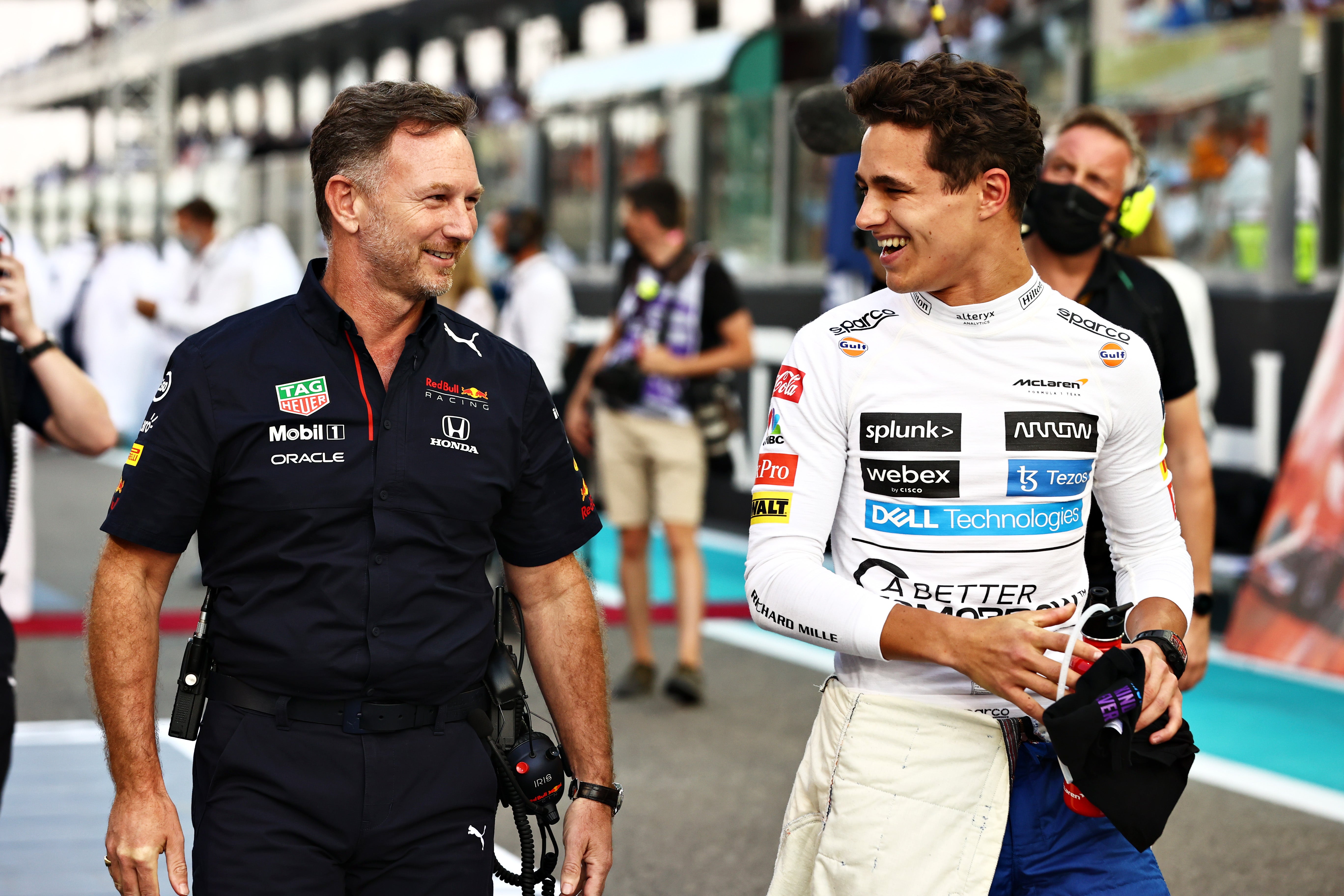 Christian Horner admits Red Bull are ‘keeping an eye’ on Lando Norris