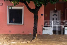 Storm Elias crashes into a Greek city, filling homes with mud and knocking out power